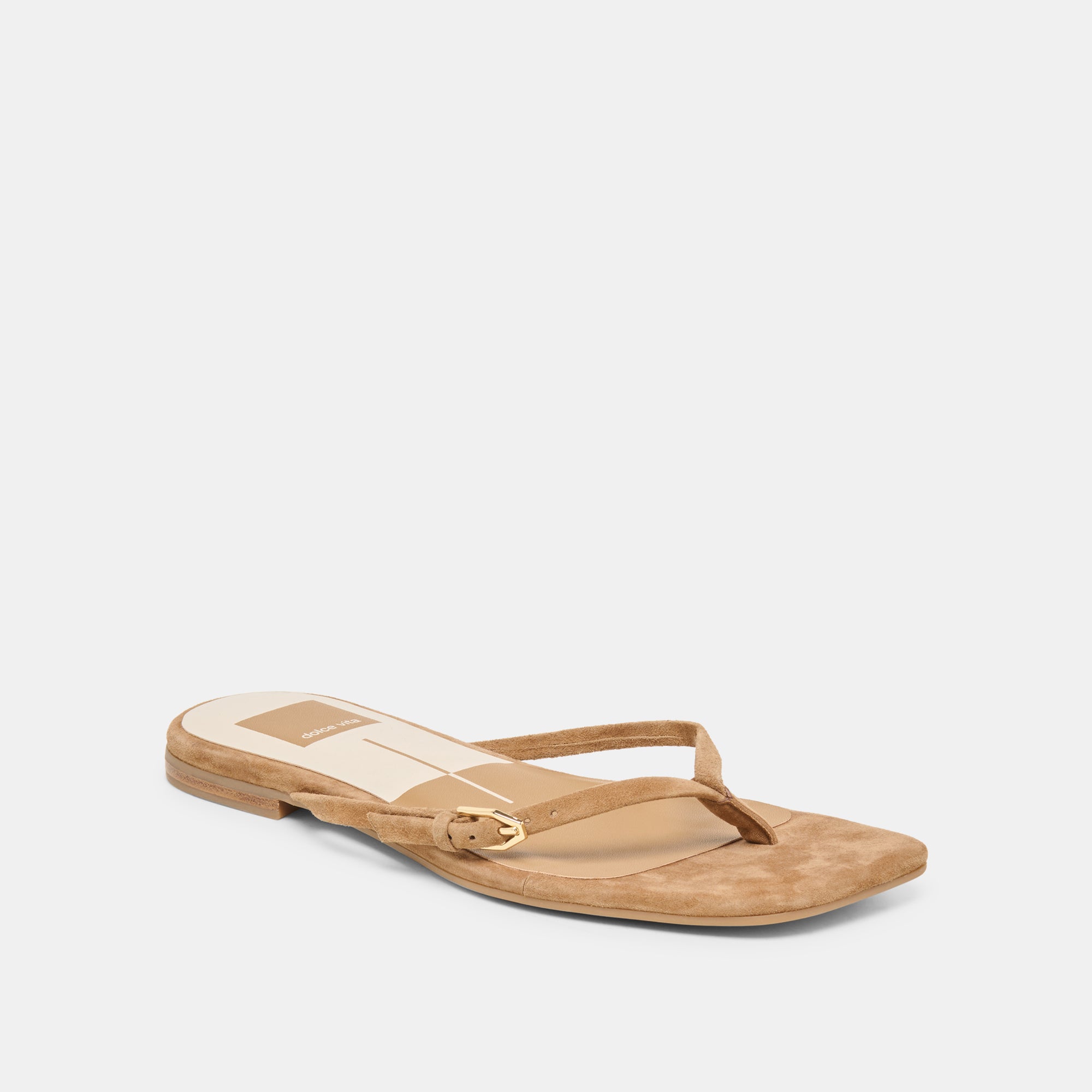 MALTA SANDALS LT BROWN SUEDE - view 3