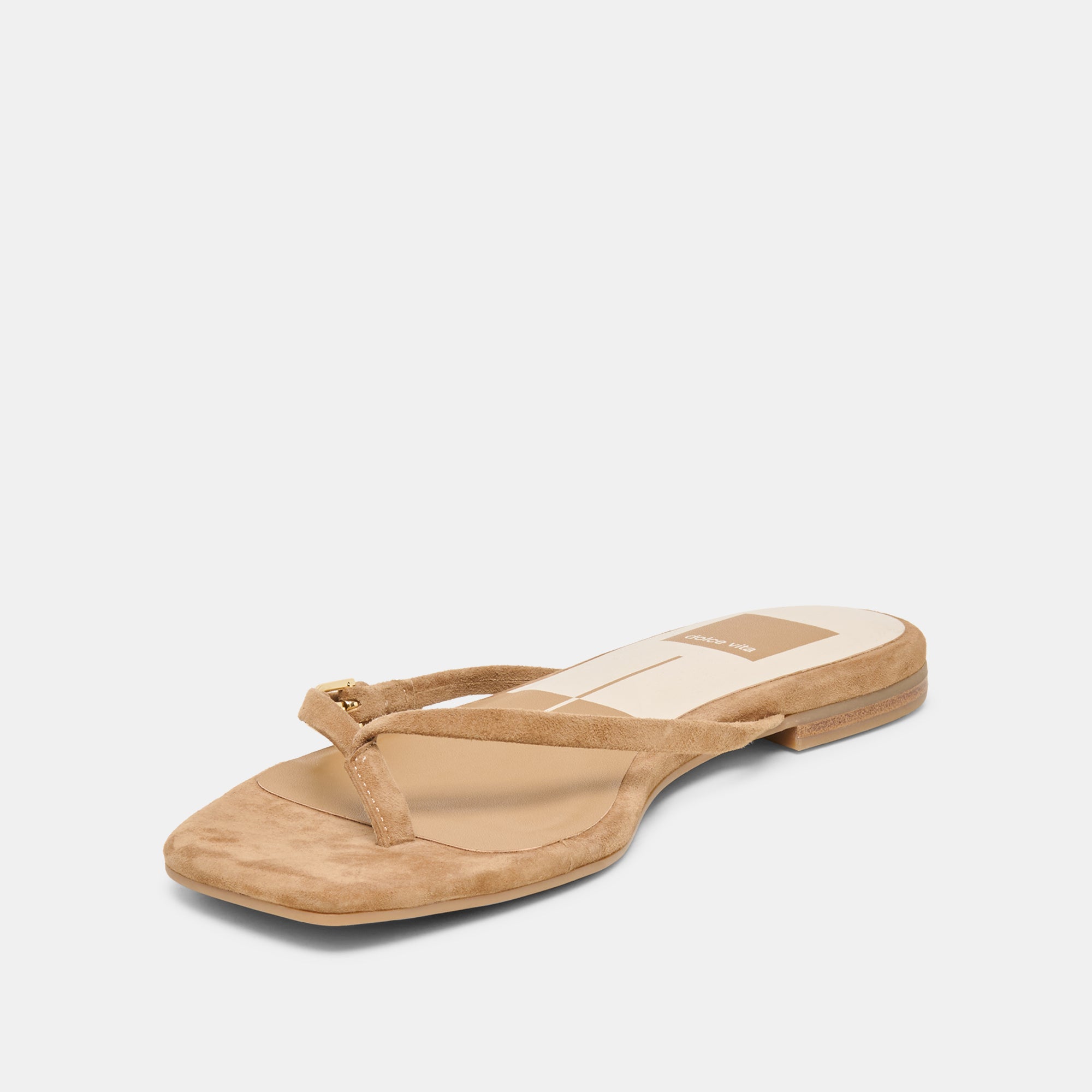 MALTA SANDALS LT BROWN SUEDE - view 6