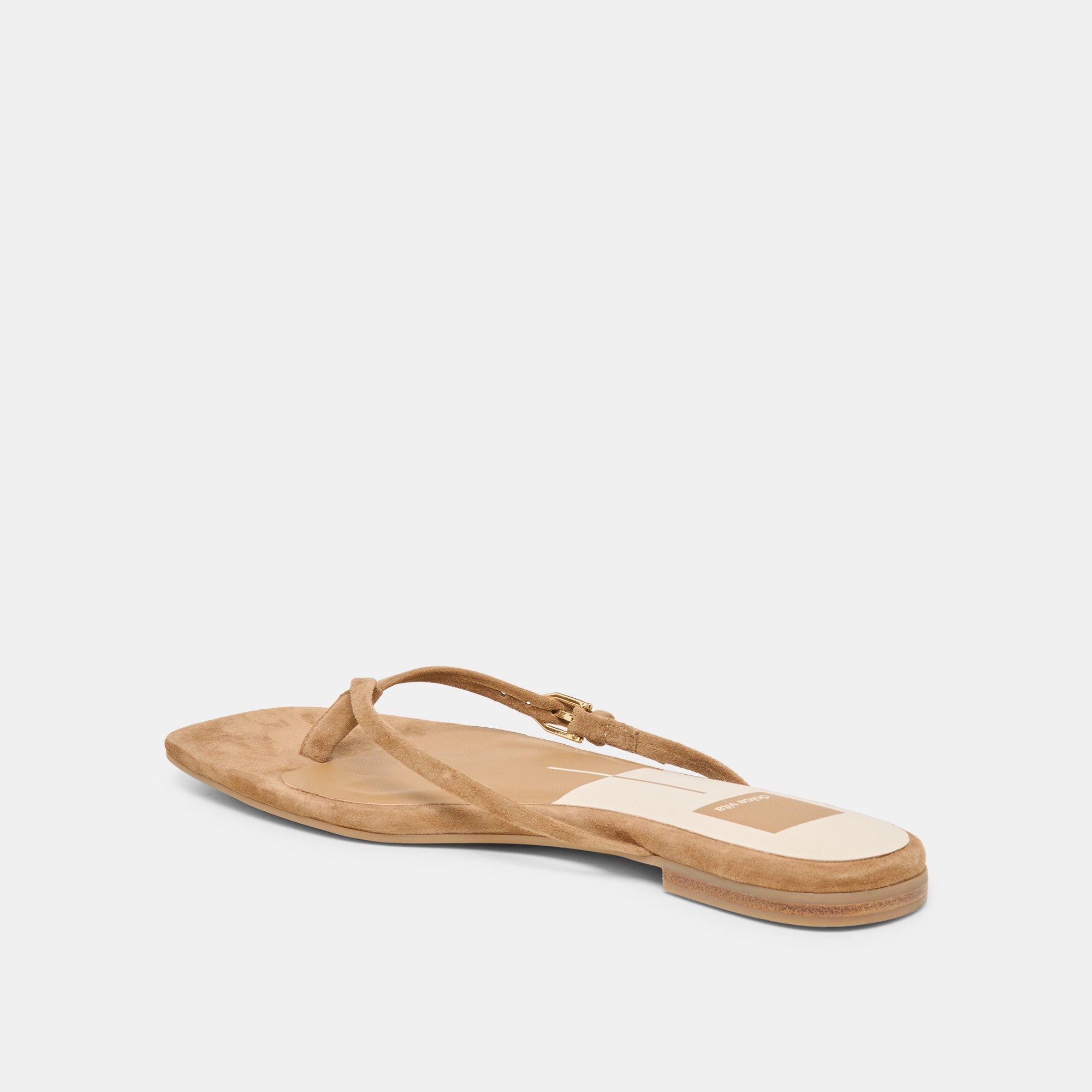 MALTA SANDALS LT BROWN SUEDE - view 7