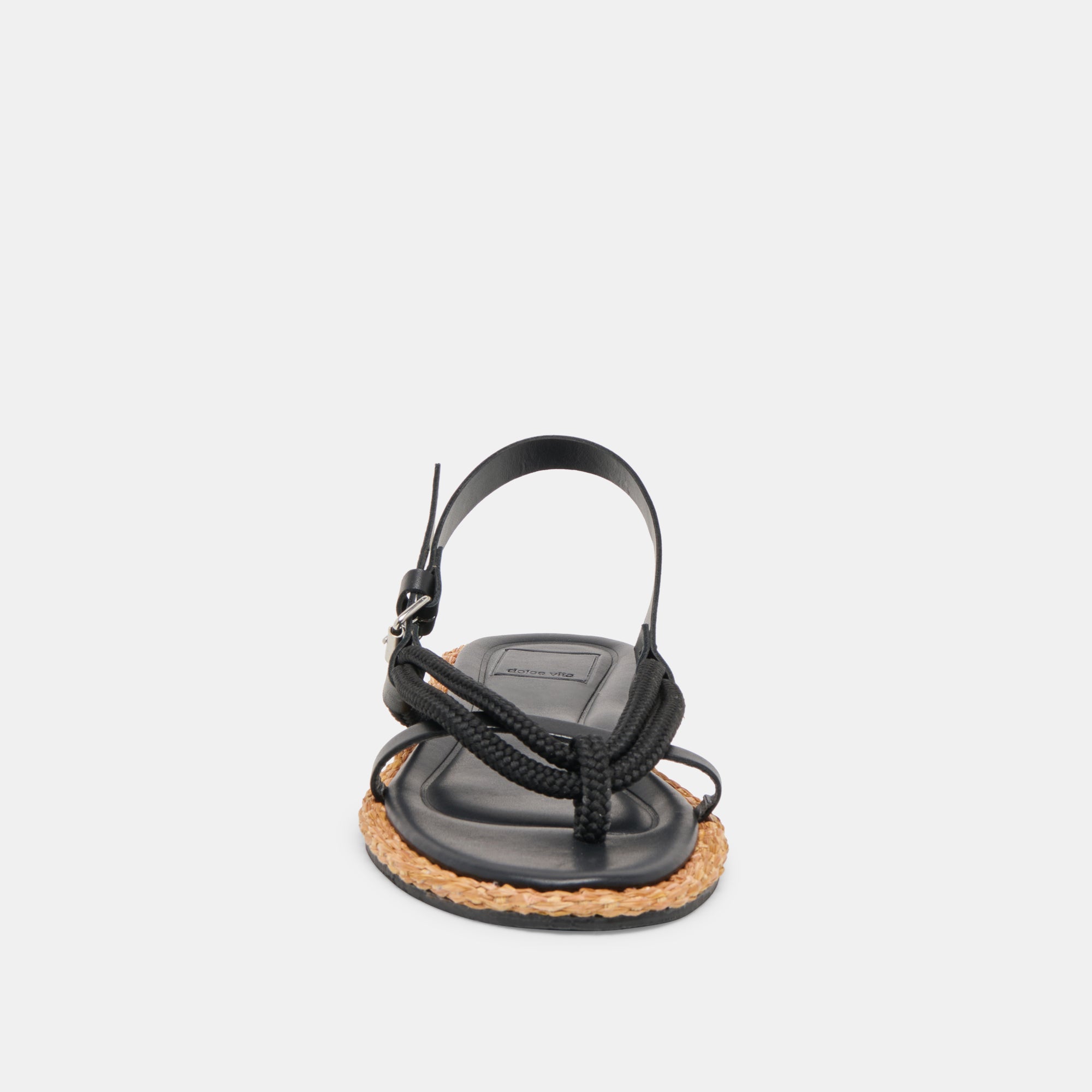 REED SANDALS BLACK LEATHER - view 9