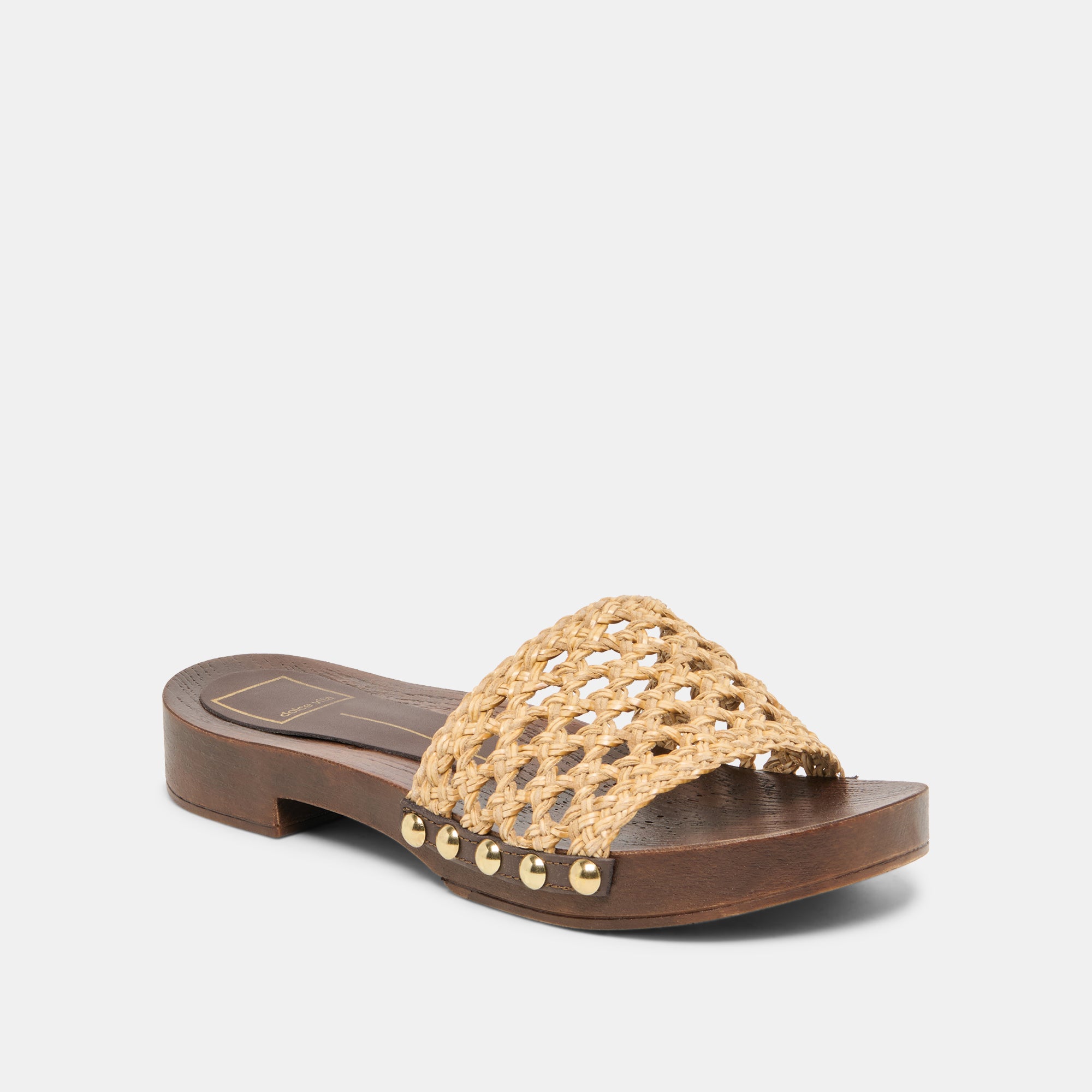 SADIE SANDALS TAN RAFFIA - view 2