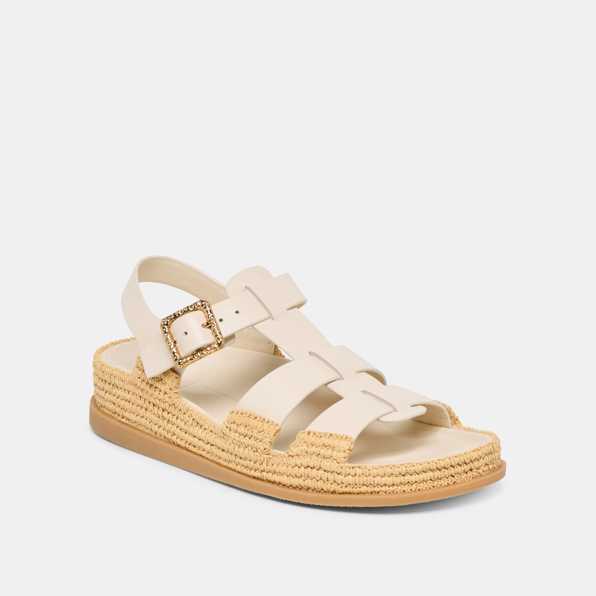 SHENNA SANDALS BONE LEATHER - view 3