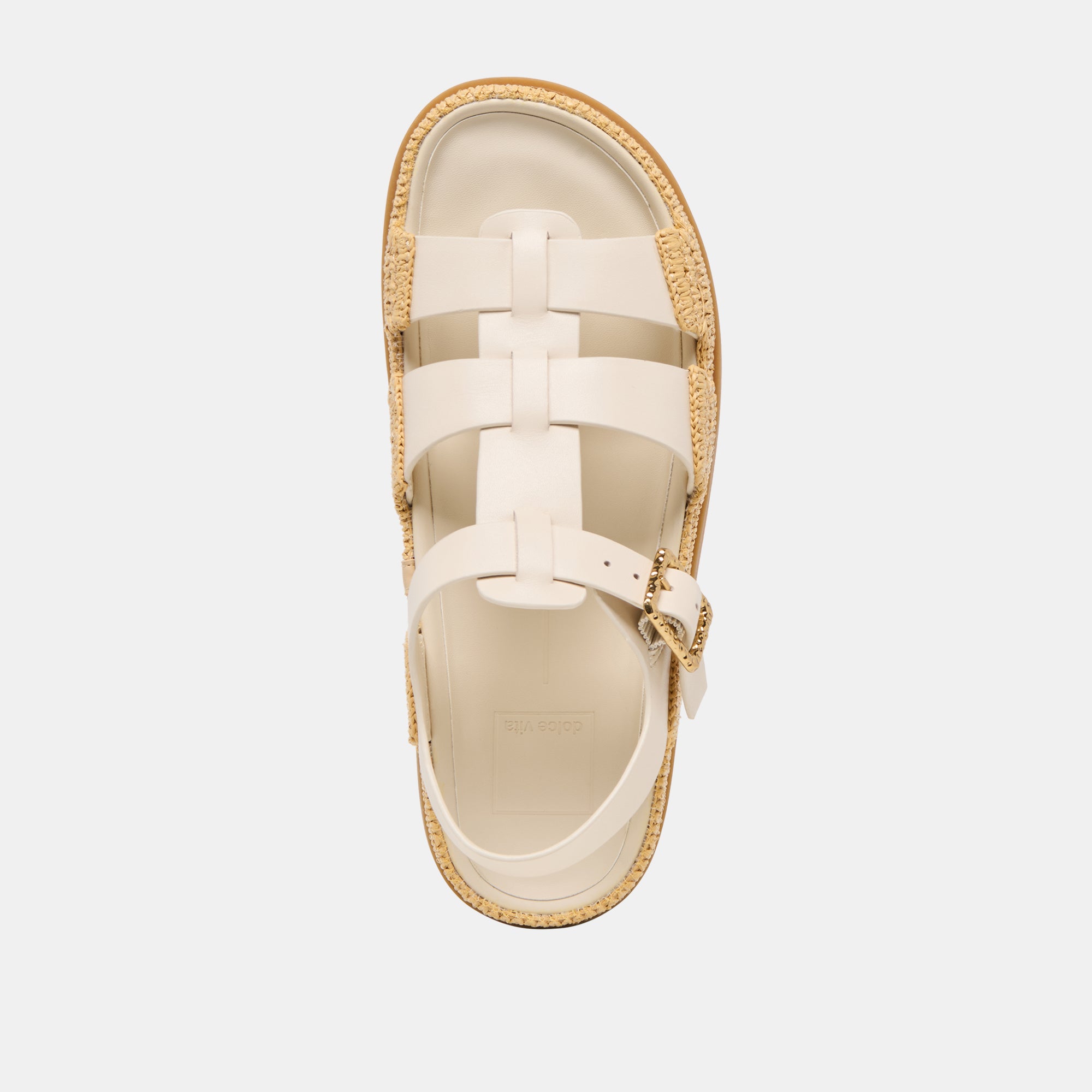 SHENNA SANDALS BONE LEATHER - view 12