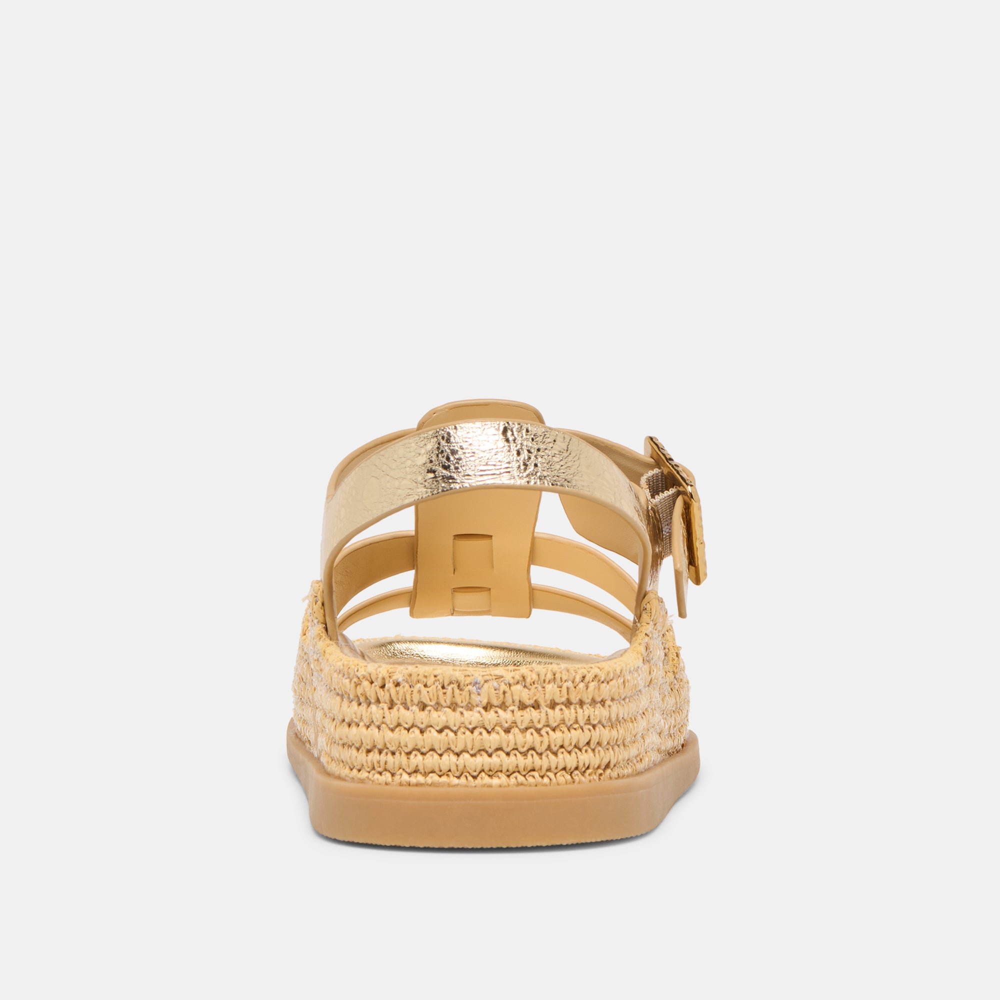 SHENNA SANDALS GOLD DISTRESSED LEATHER - view 7