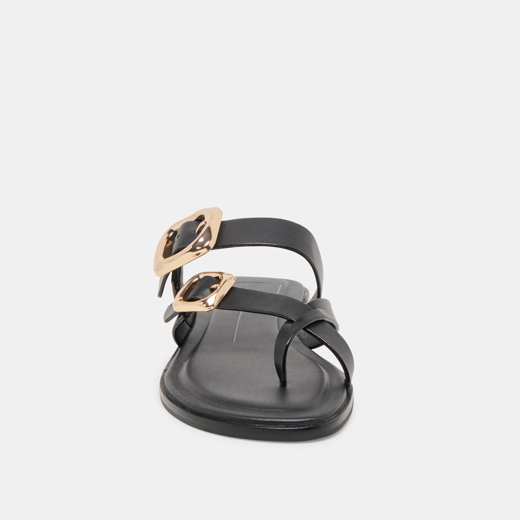 SHORE SANDALS BLACK LEATHER - view 6