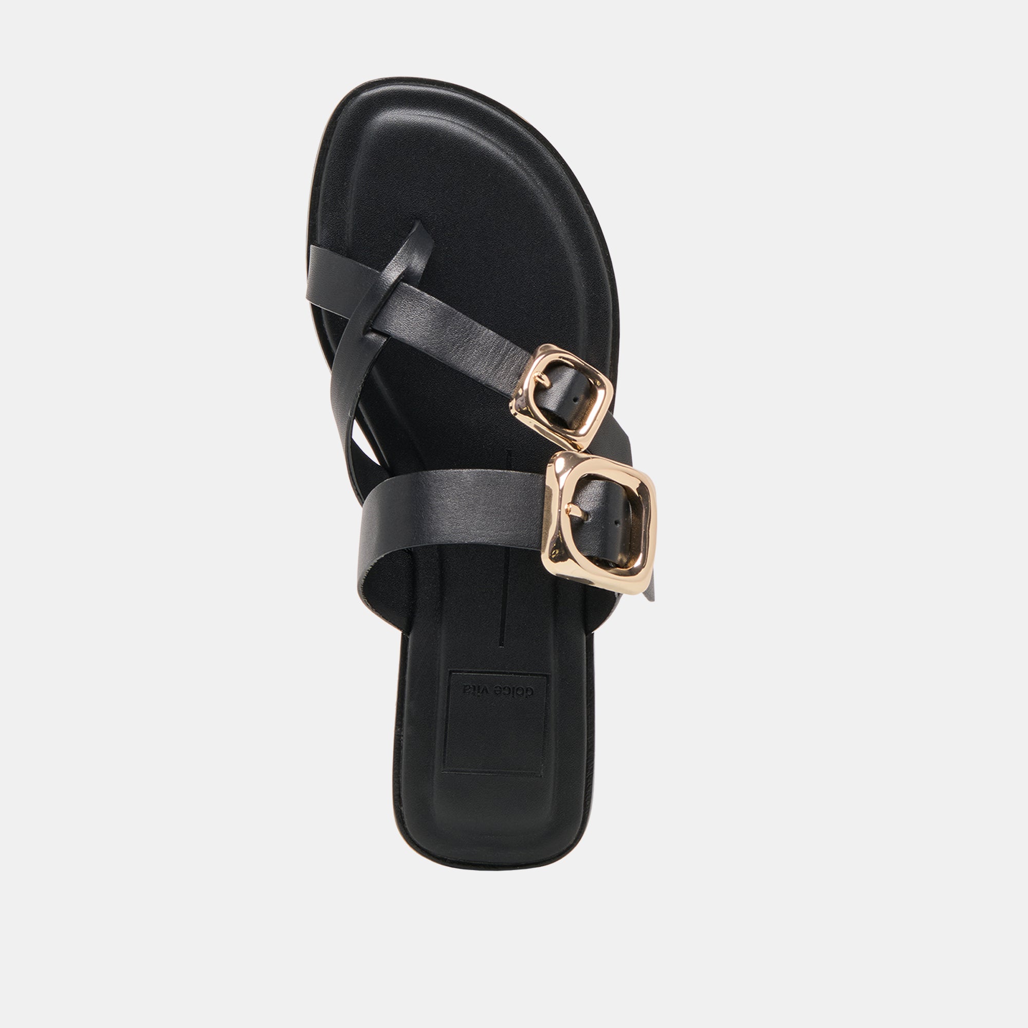 SHORE SANDALS BLACK LEATHER - view 8