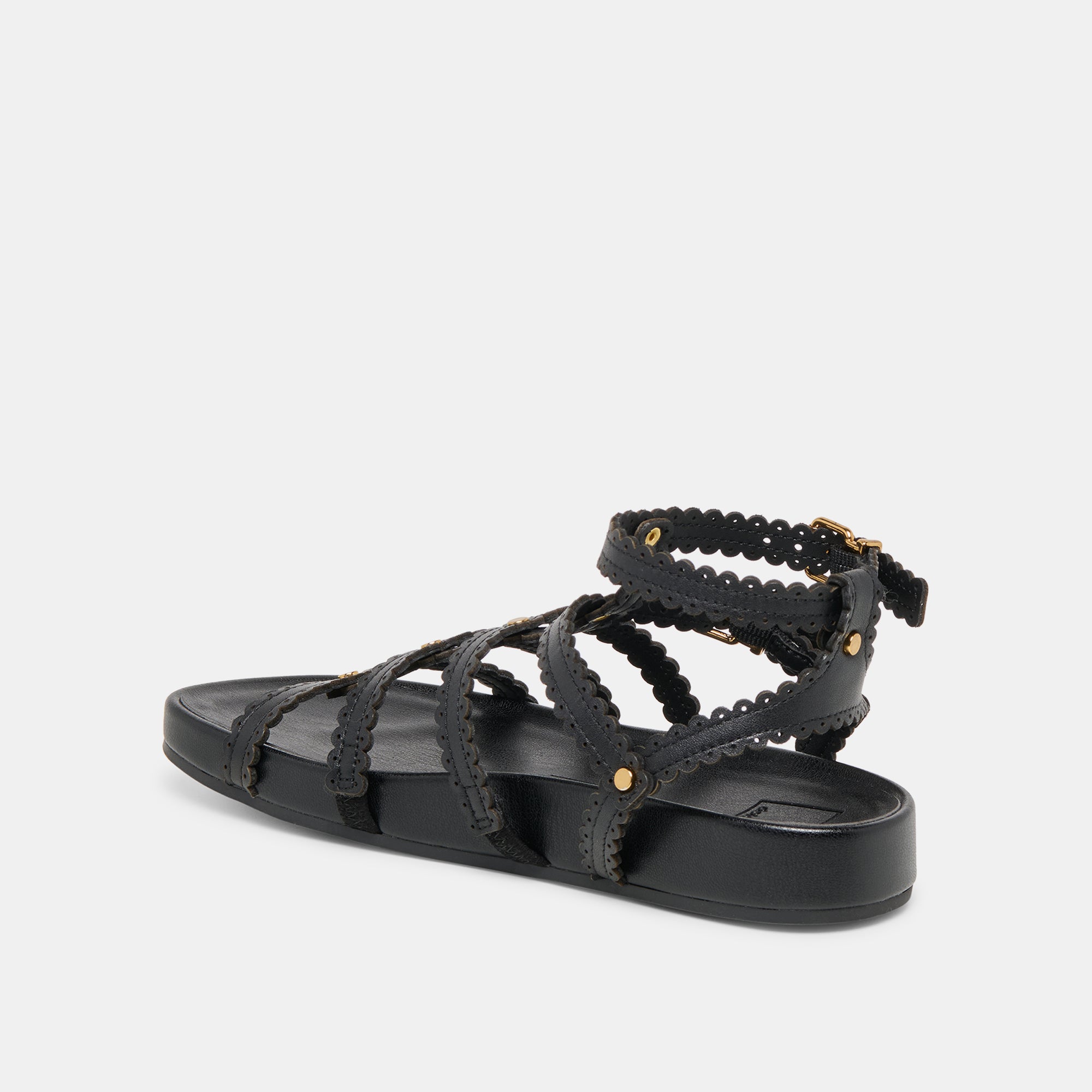 SUSANA SANDALS BLACK LEATHER - view 5