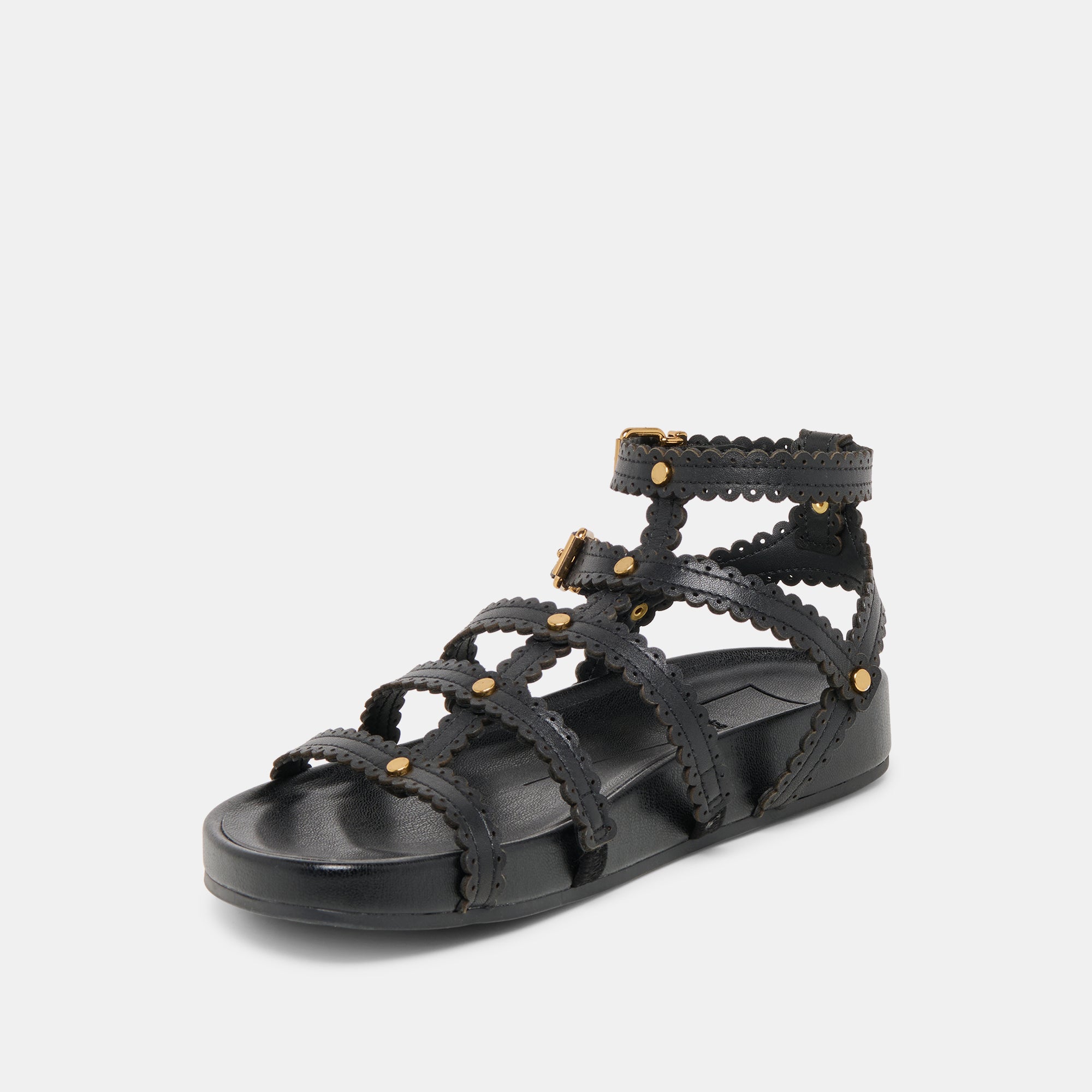 SUSANA SANDALS BLACK LEATHER - view 4