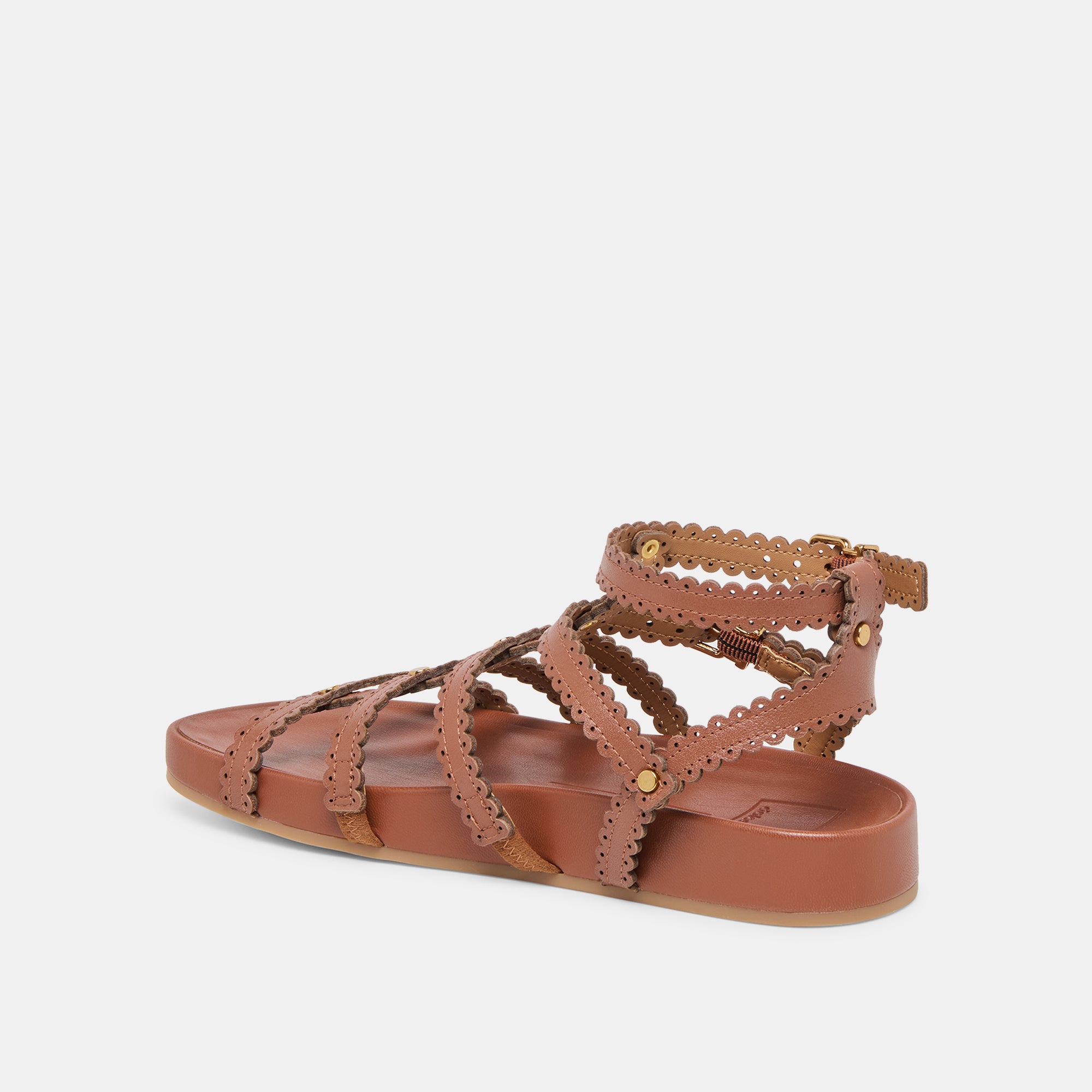 SUSANA SANDALS COGNAC LEATHER - view 7