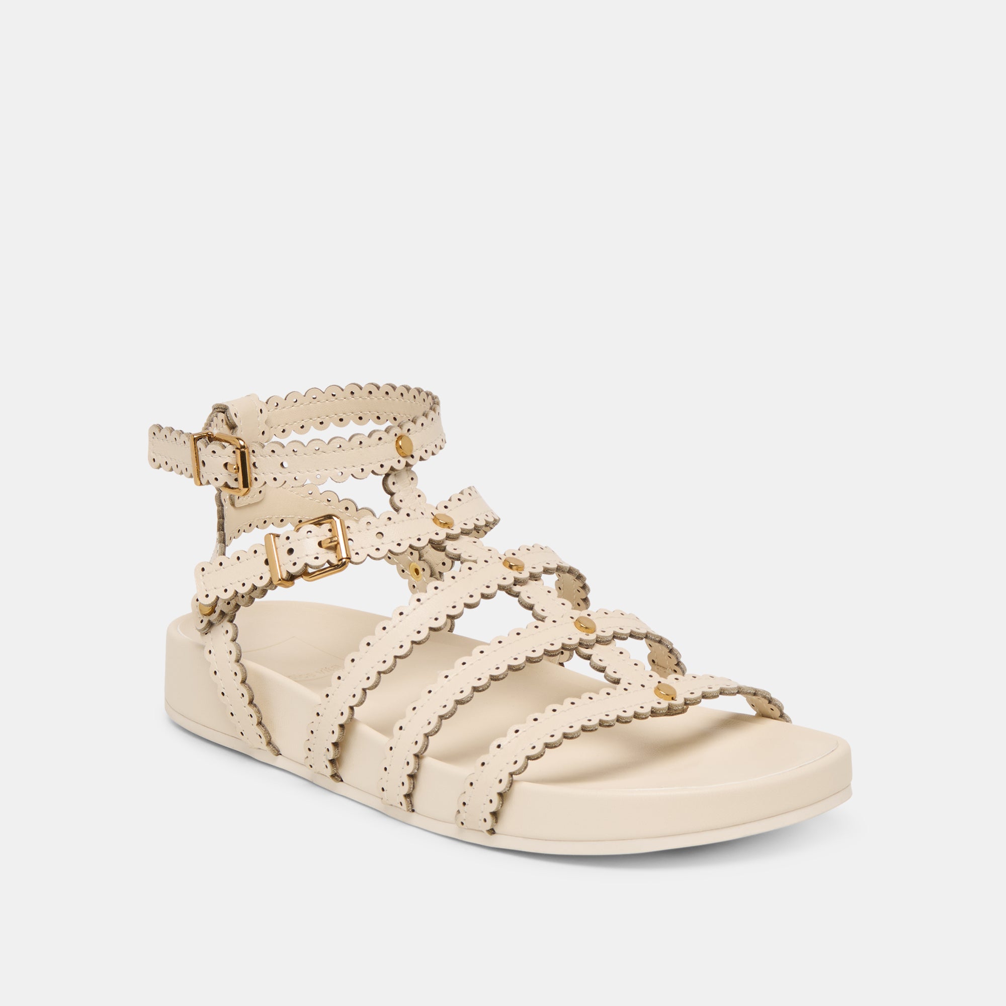 SUSANA SANDALS CREME LEATHER - view 2