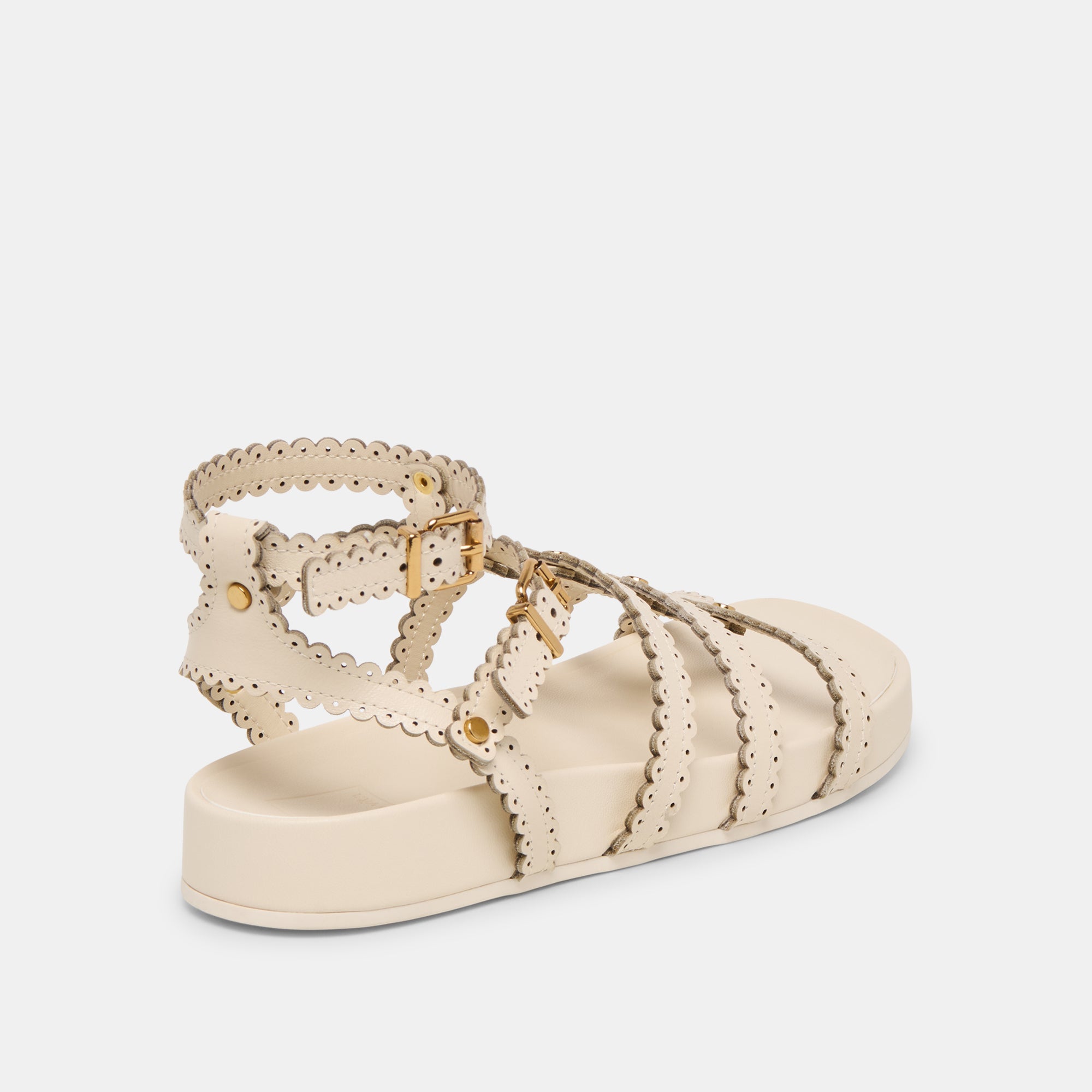SUSANA SANDALS CREME LEATHER - view 3