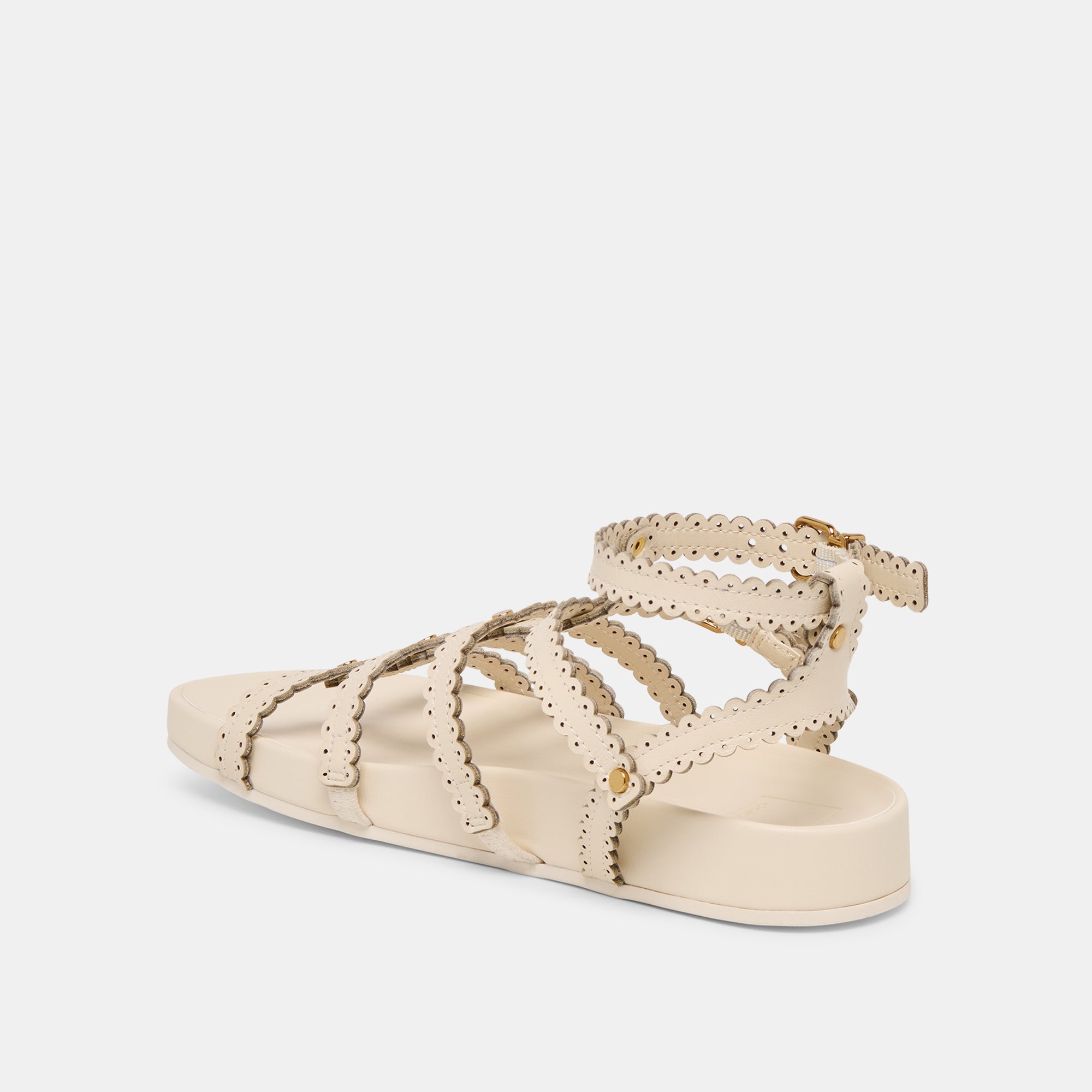 SUSANA SANDALS CREME LEATHER - view 5