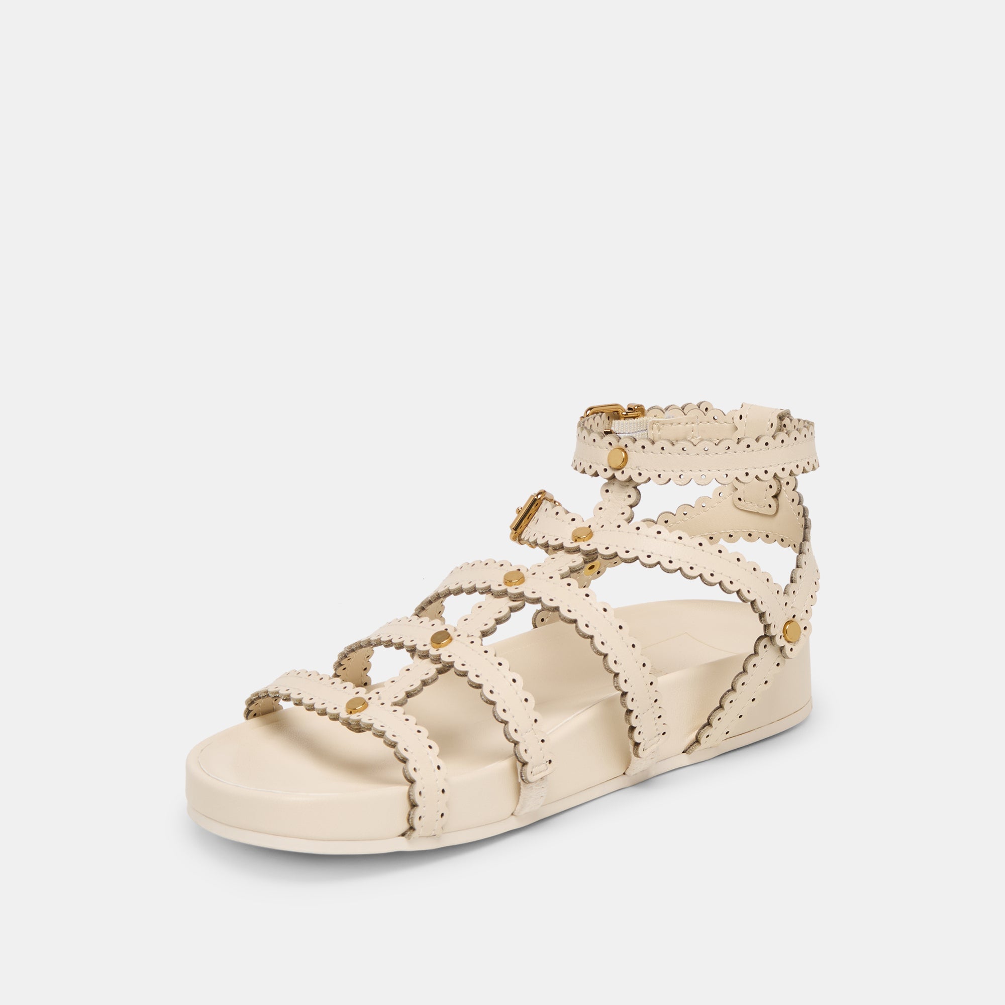 SUSANA SANDALS CREME LEATHER - view 4