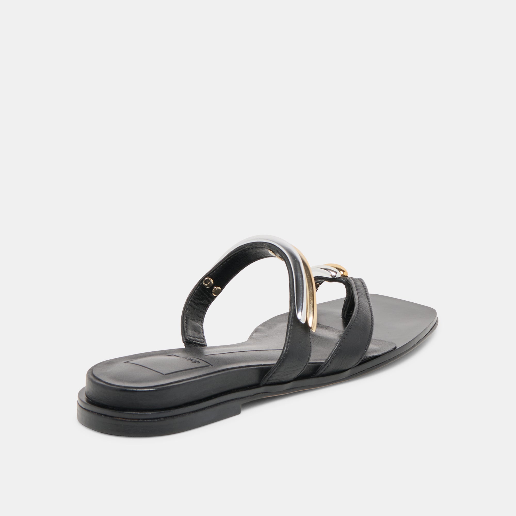 TARINA SANDALS BLACK LEATHER - view 5