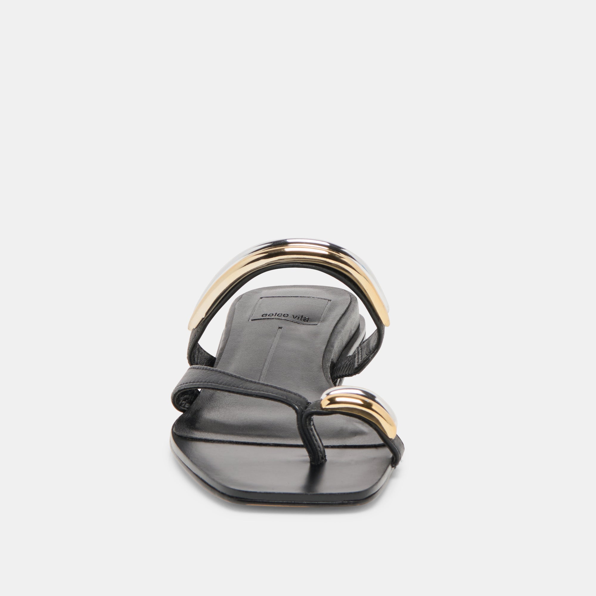 TARINA SANDALS BLACK LEATHER - view 9