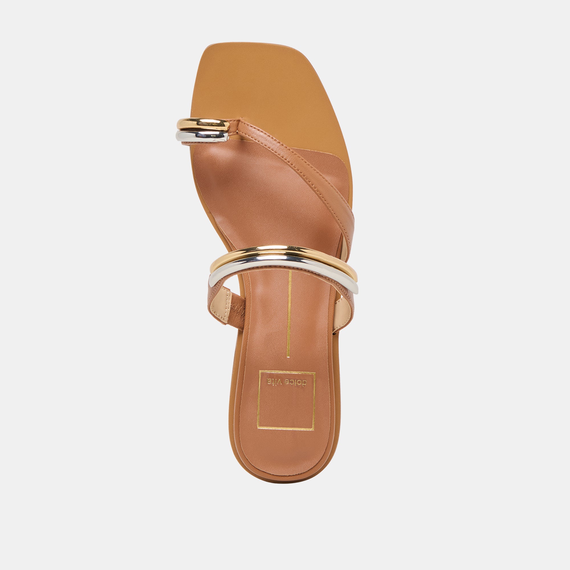 TARINA SANDALS CARAMEL LEATHER - view 10