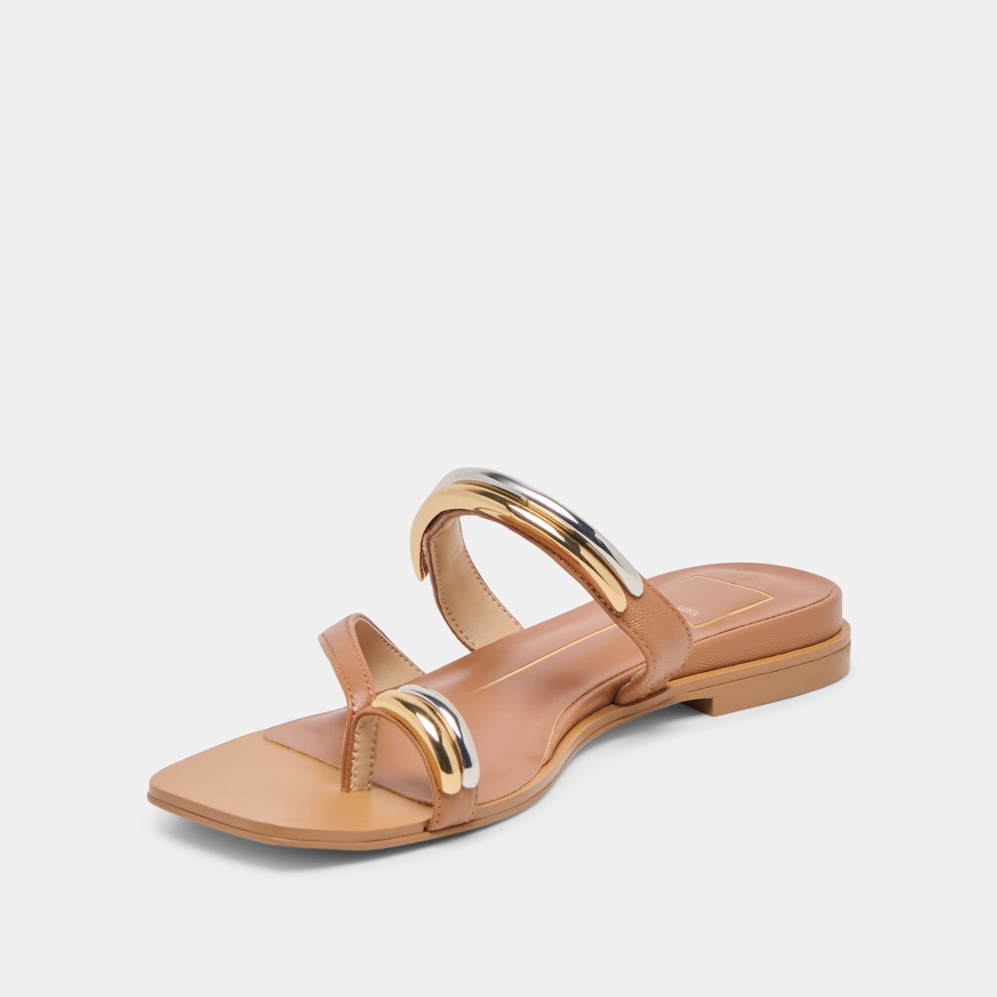 TARINA SANDALS CARAMEL LEATHER - view 6