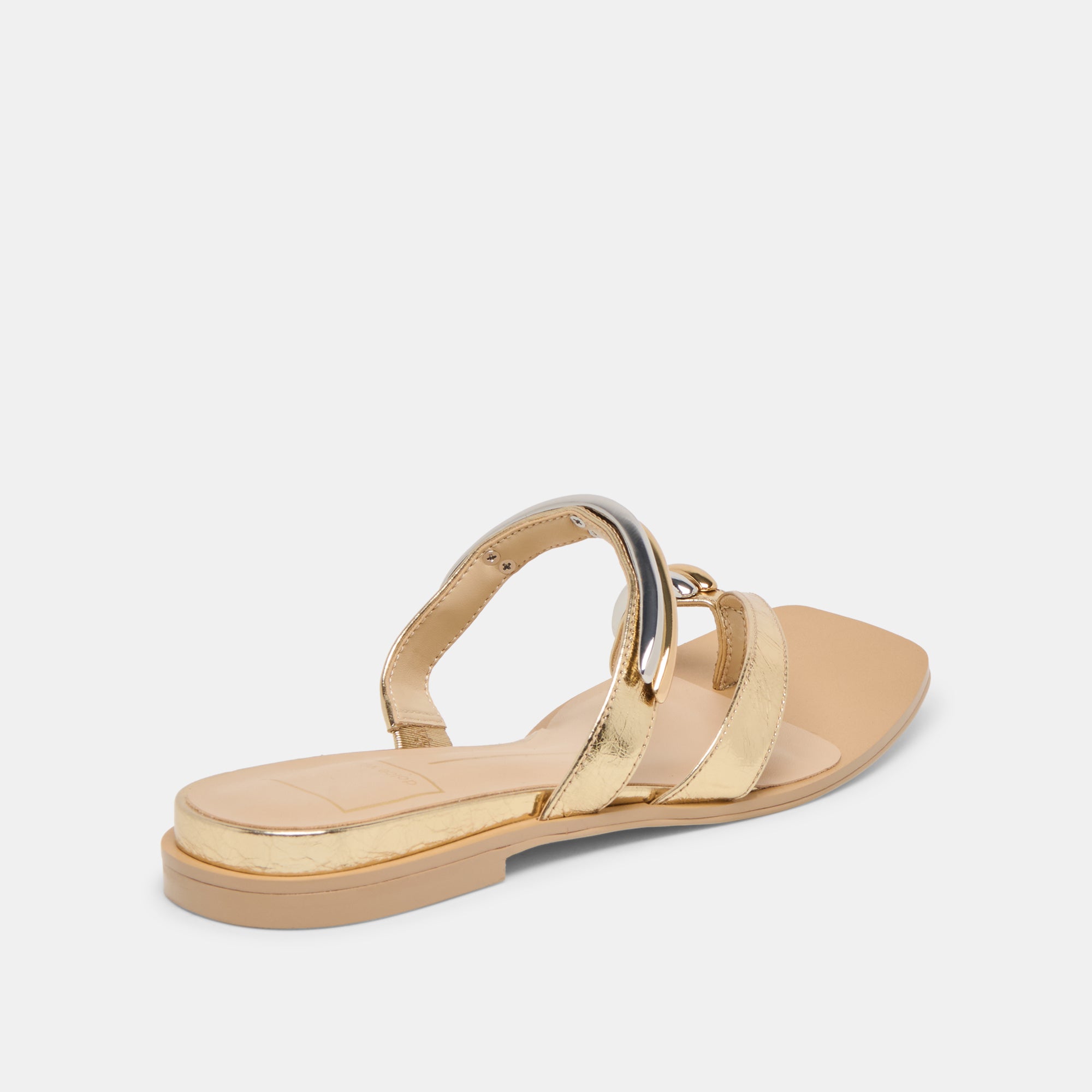 TARINA SANDALS GOLD LEATHER - view 3
