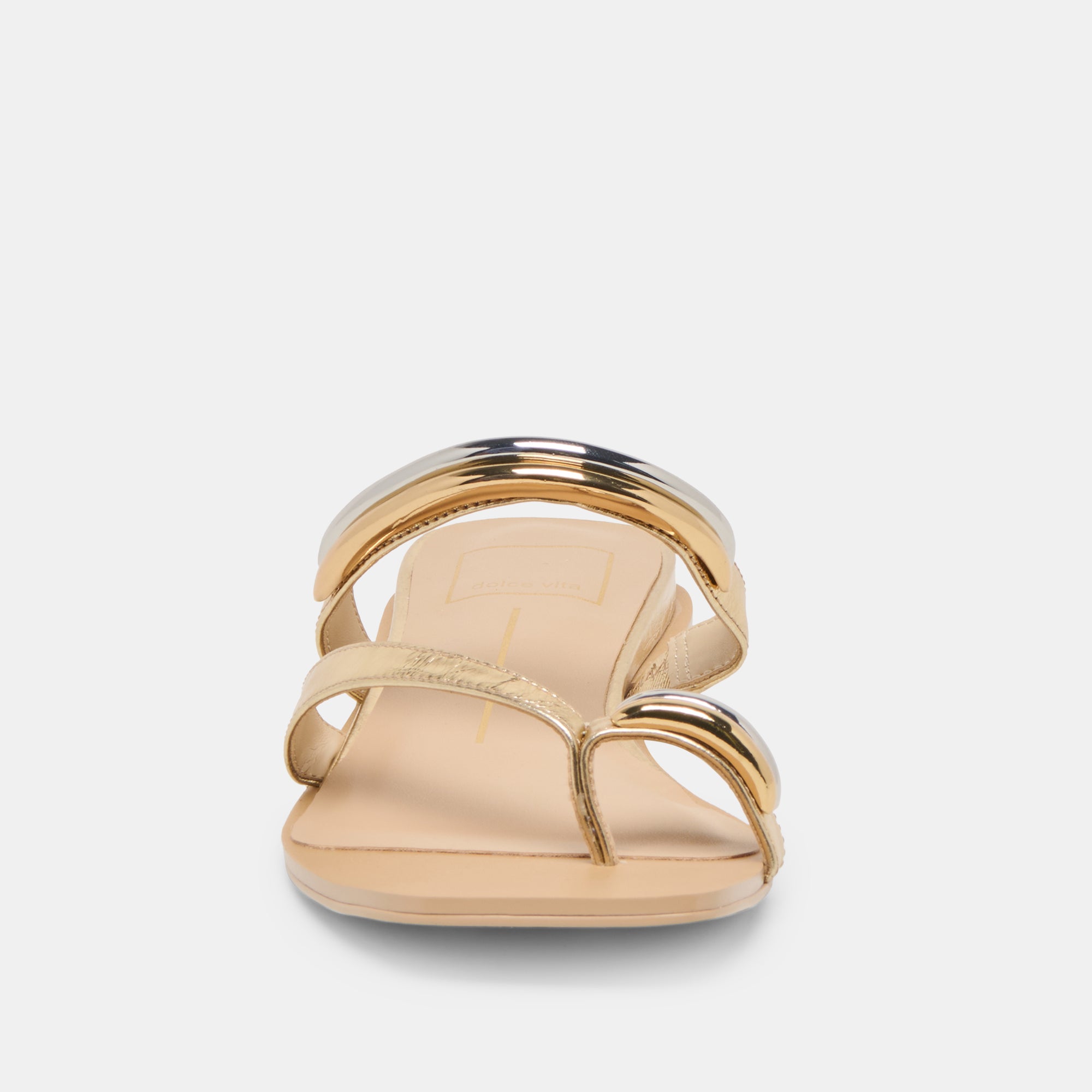 TARINA SANDALS GOLD LEATHER - view 6