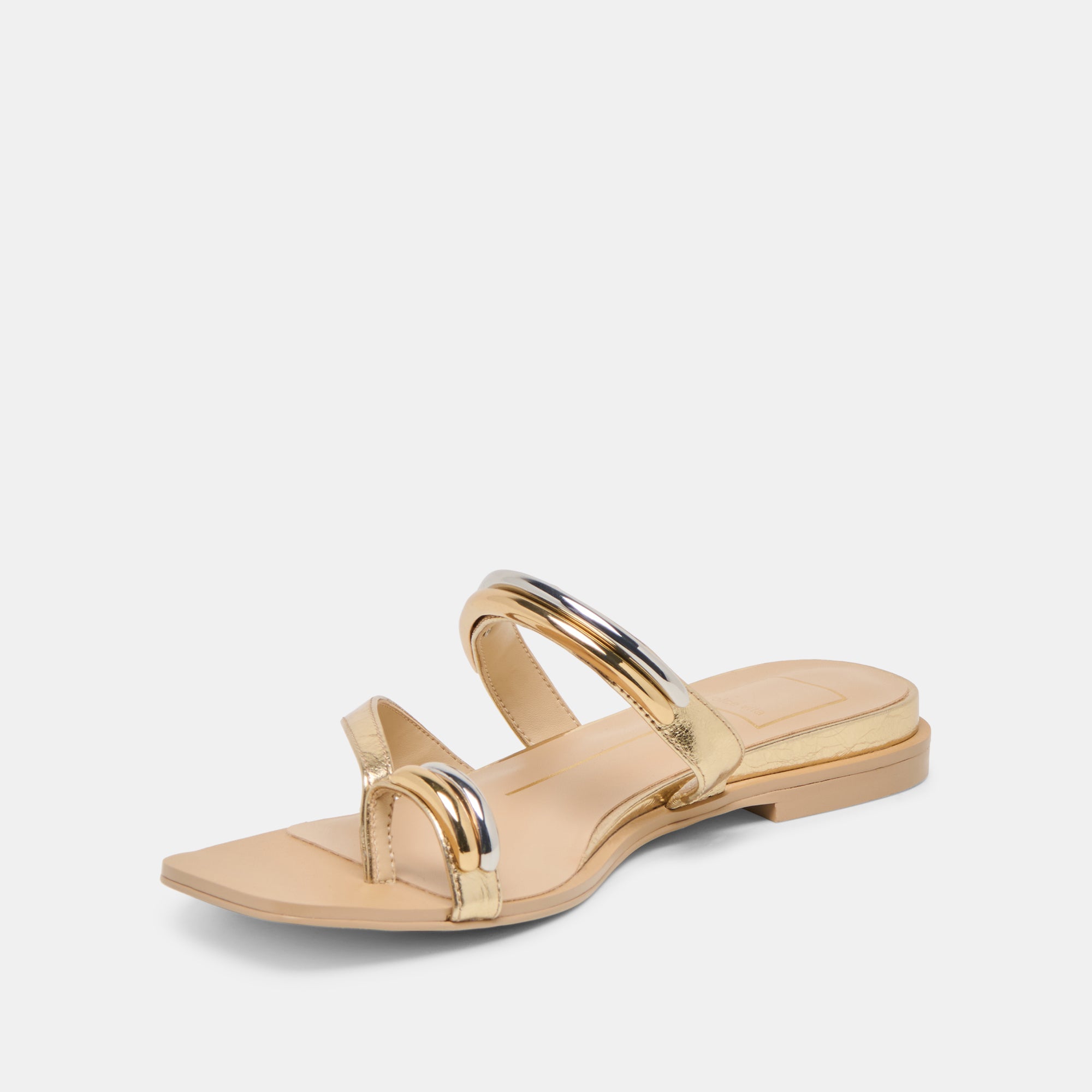 TARINA SANDALS GOLD LEATHER - view 4