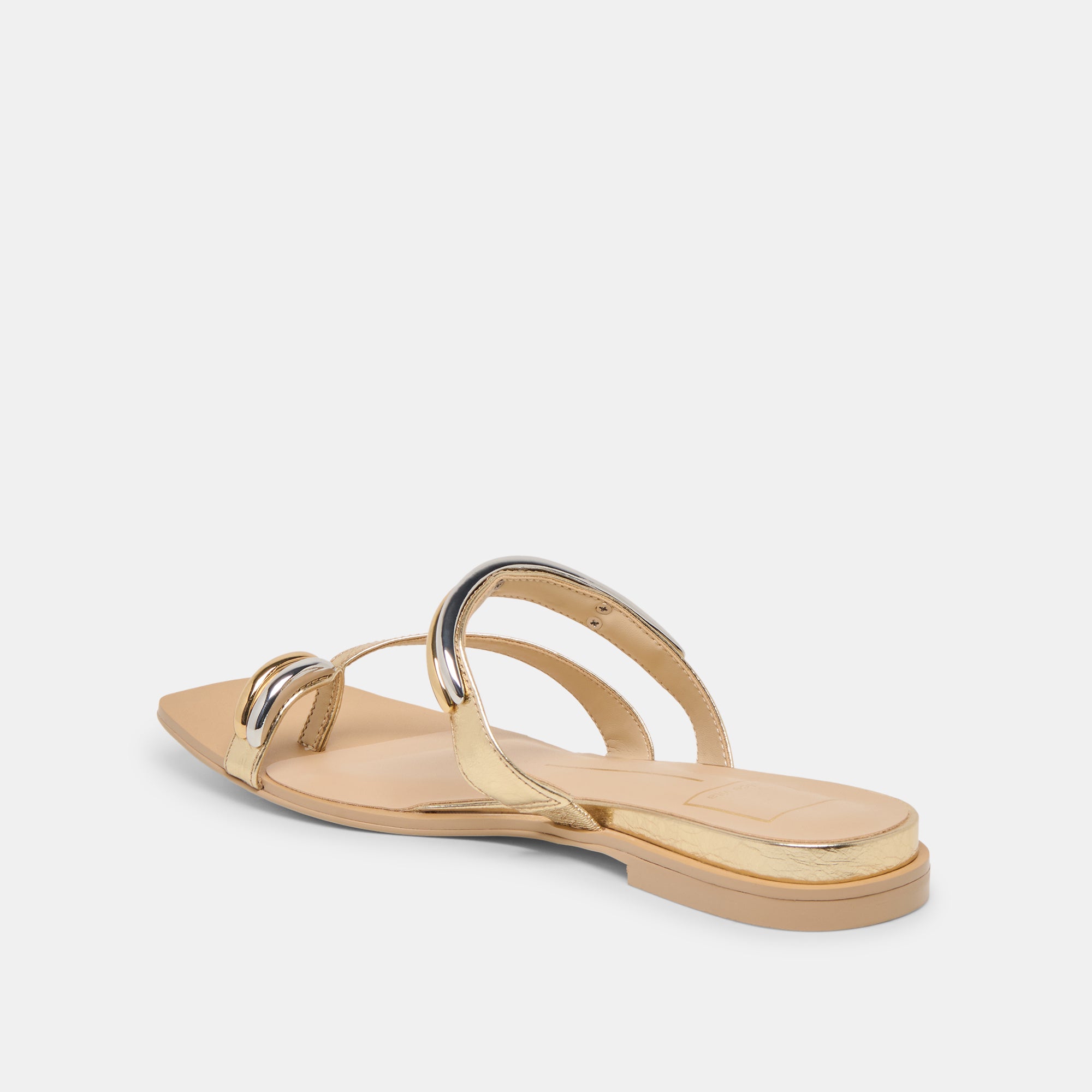 TARINA SANDALS GOLD LEATHER - view 5