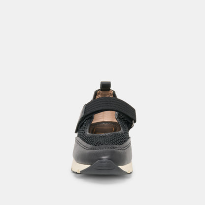 SELINE SNEAKERS BLACK MESH