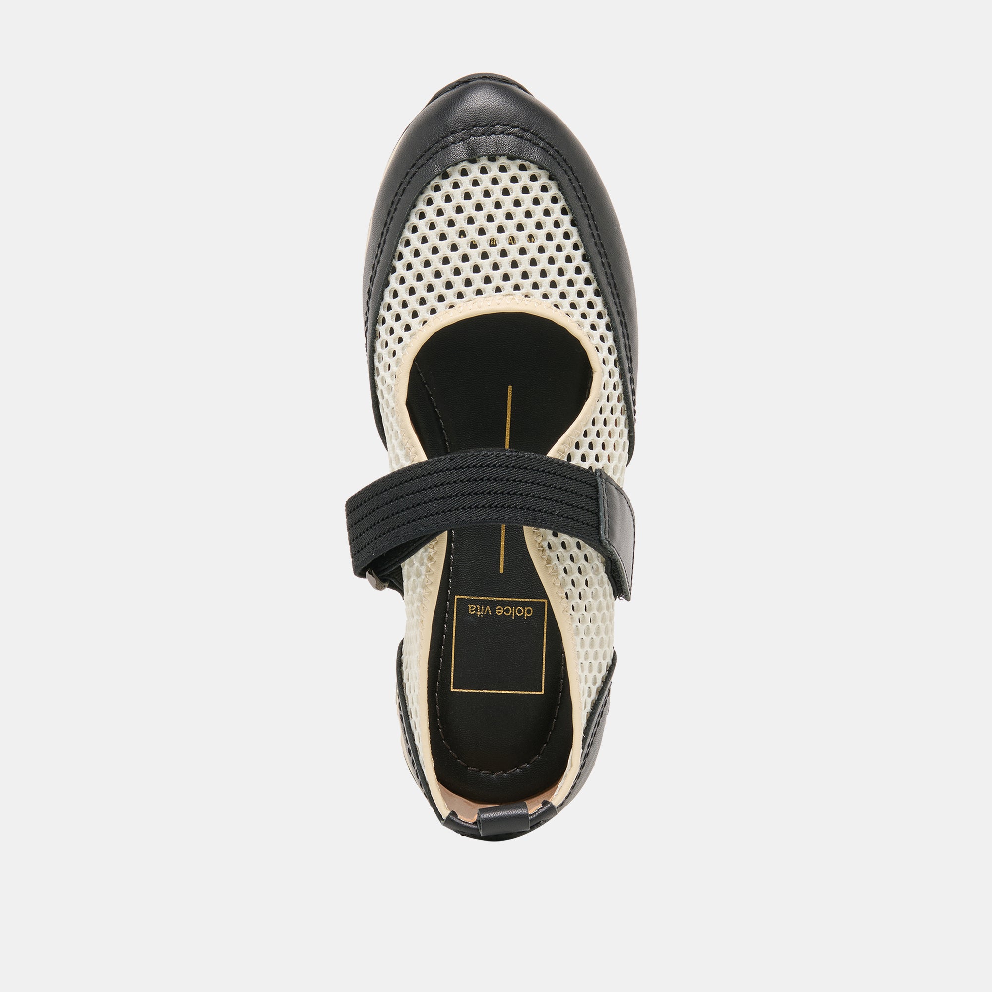 SELINE SNEAKERS WHITE BLACK MESH - view 10