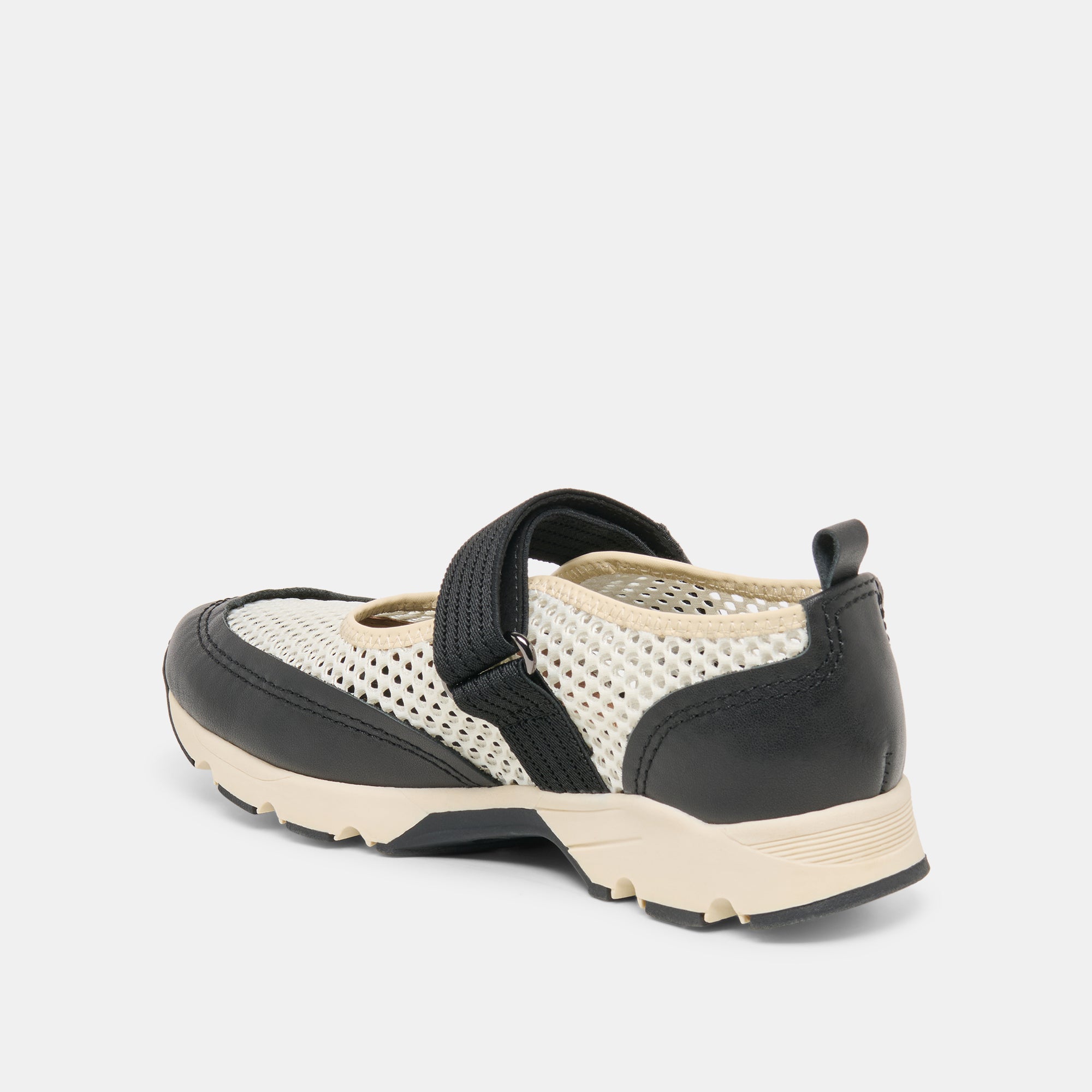 SELINE SNEAKERS WHITE BLACK MESH - view 7