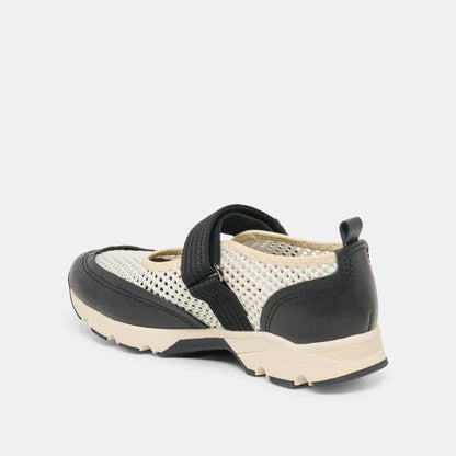 SELINE SNEAKERS WHITE BLACK MESH
