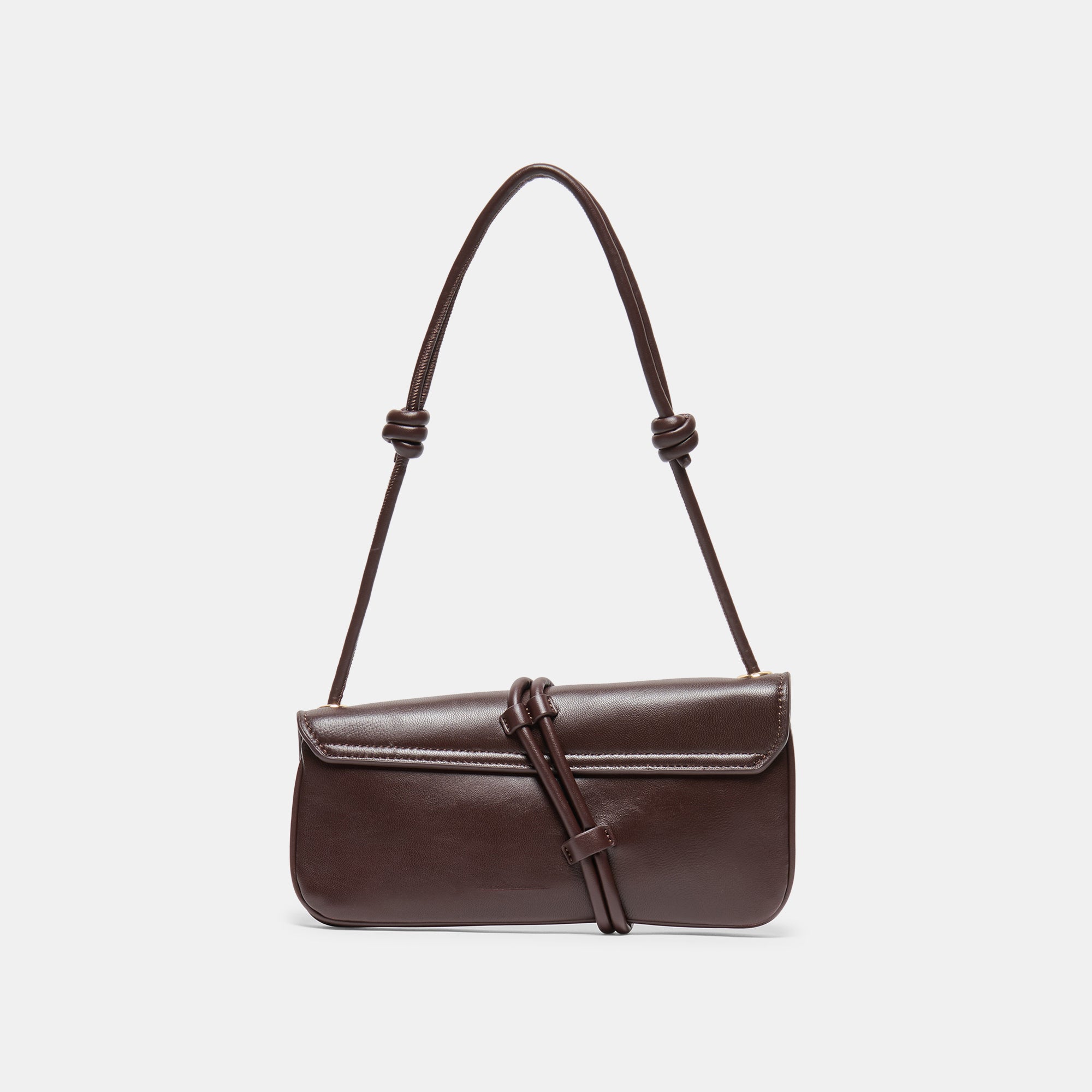 ALICE SHOULDER BAG BROWN CHERRY LEATHER - view 5