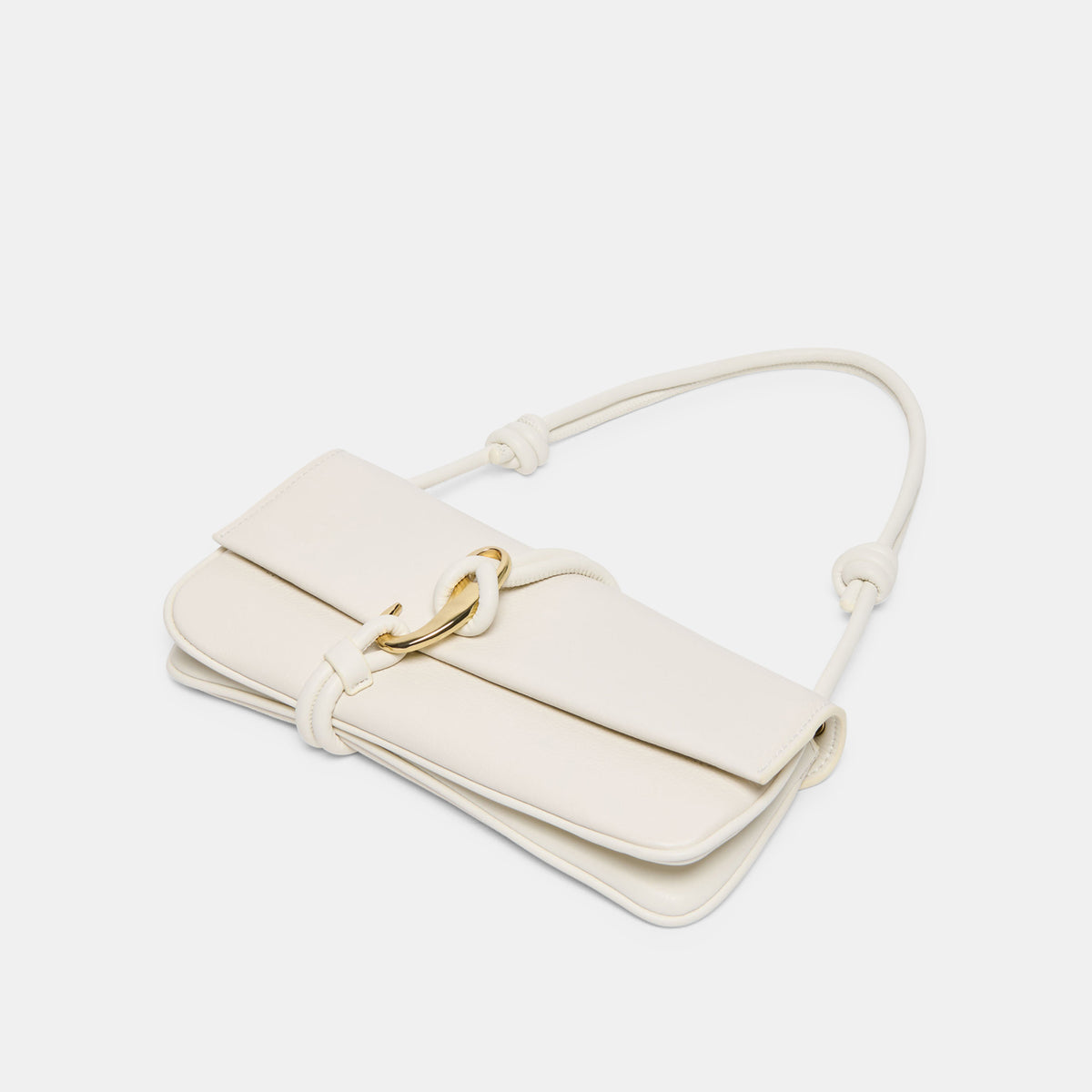 ALICE SHOULDER BAG IVORY LEATHER - view 4