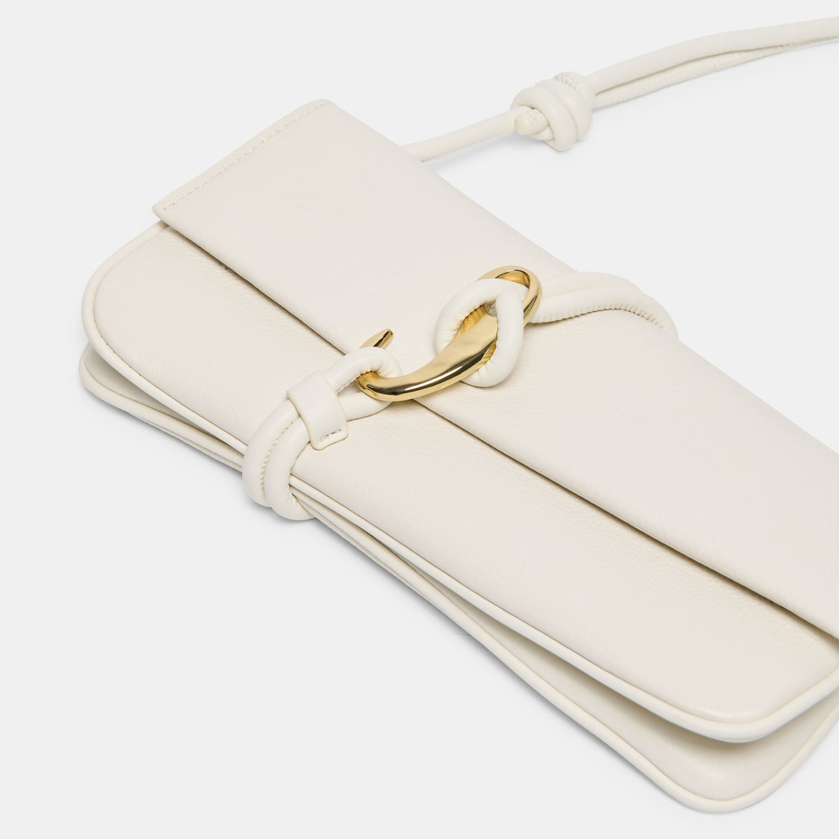 ALICE SHOULDER BAG IVORY LEATHER - view 2