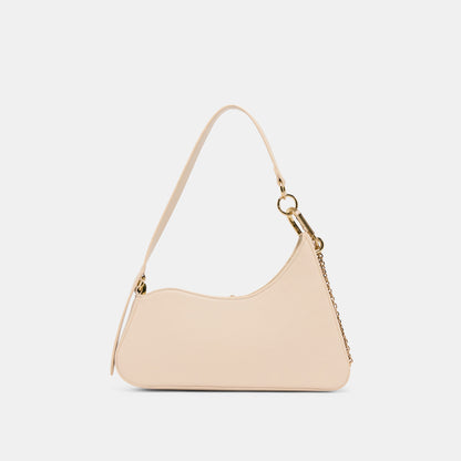 PRYA SHOULDER BAG CREME LEATHER