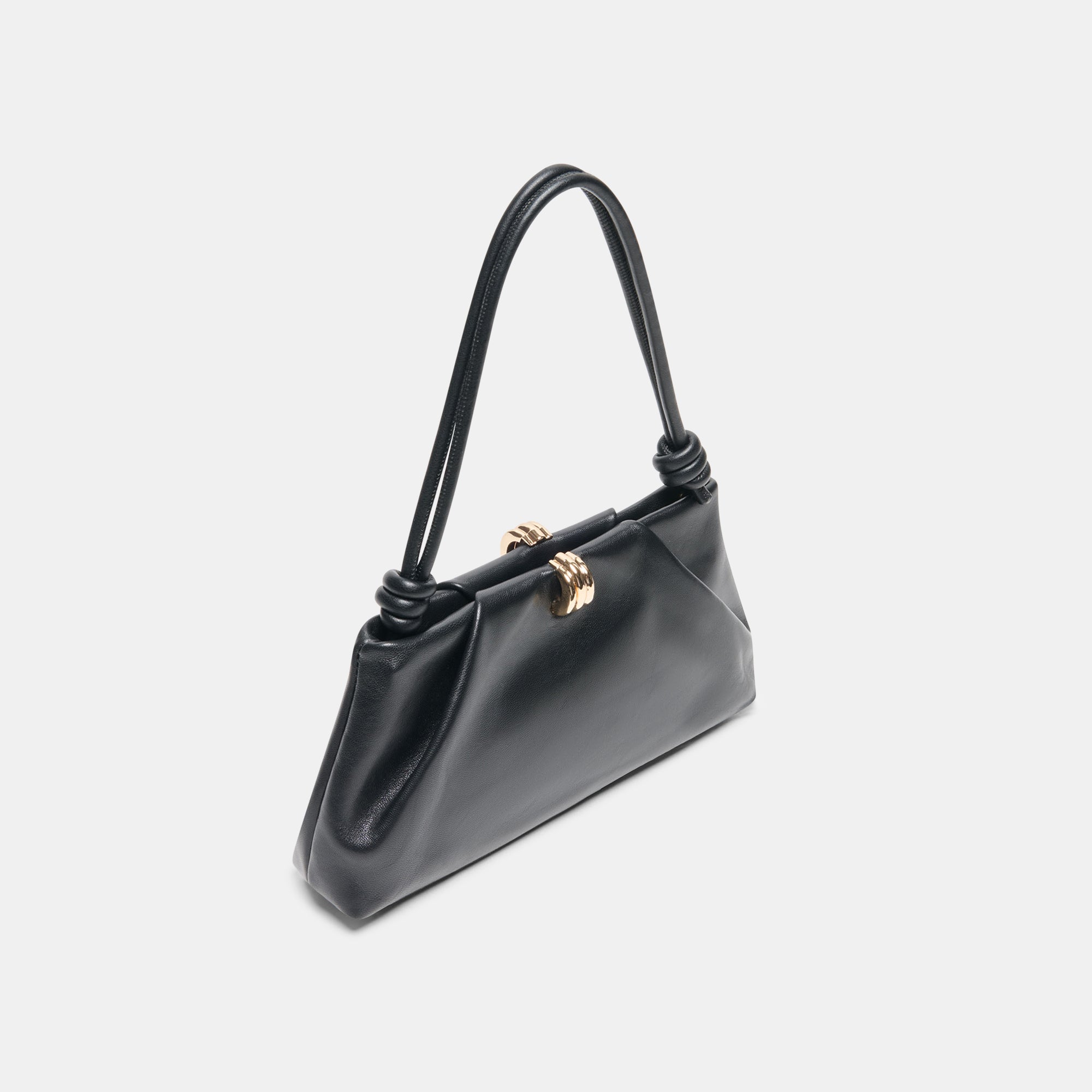 RAVEL SHOULDER BAG BLACK LEATHER - view 4