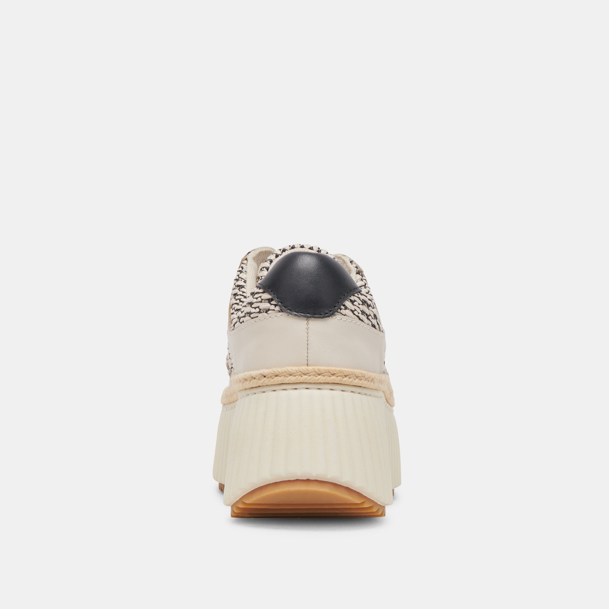 DANDI SNEAKERS BLACK NATURAL RAFFIA - view 13
