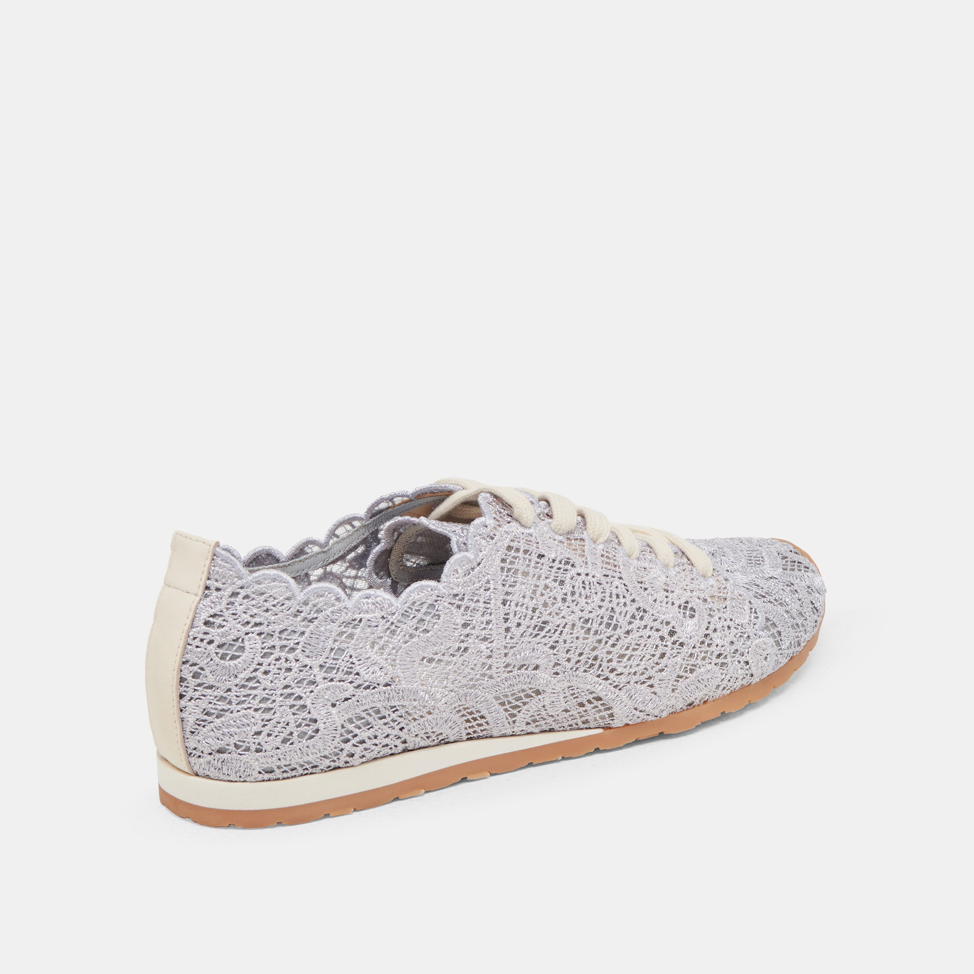 DAYANA SNEAKERS DUSTY BLUE LACE - view 5