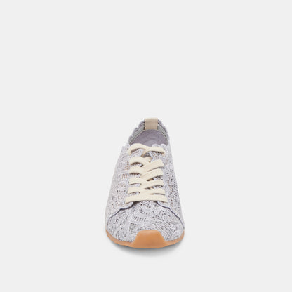 DAYANA SNEAKERS DUSTY BLUE LACE