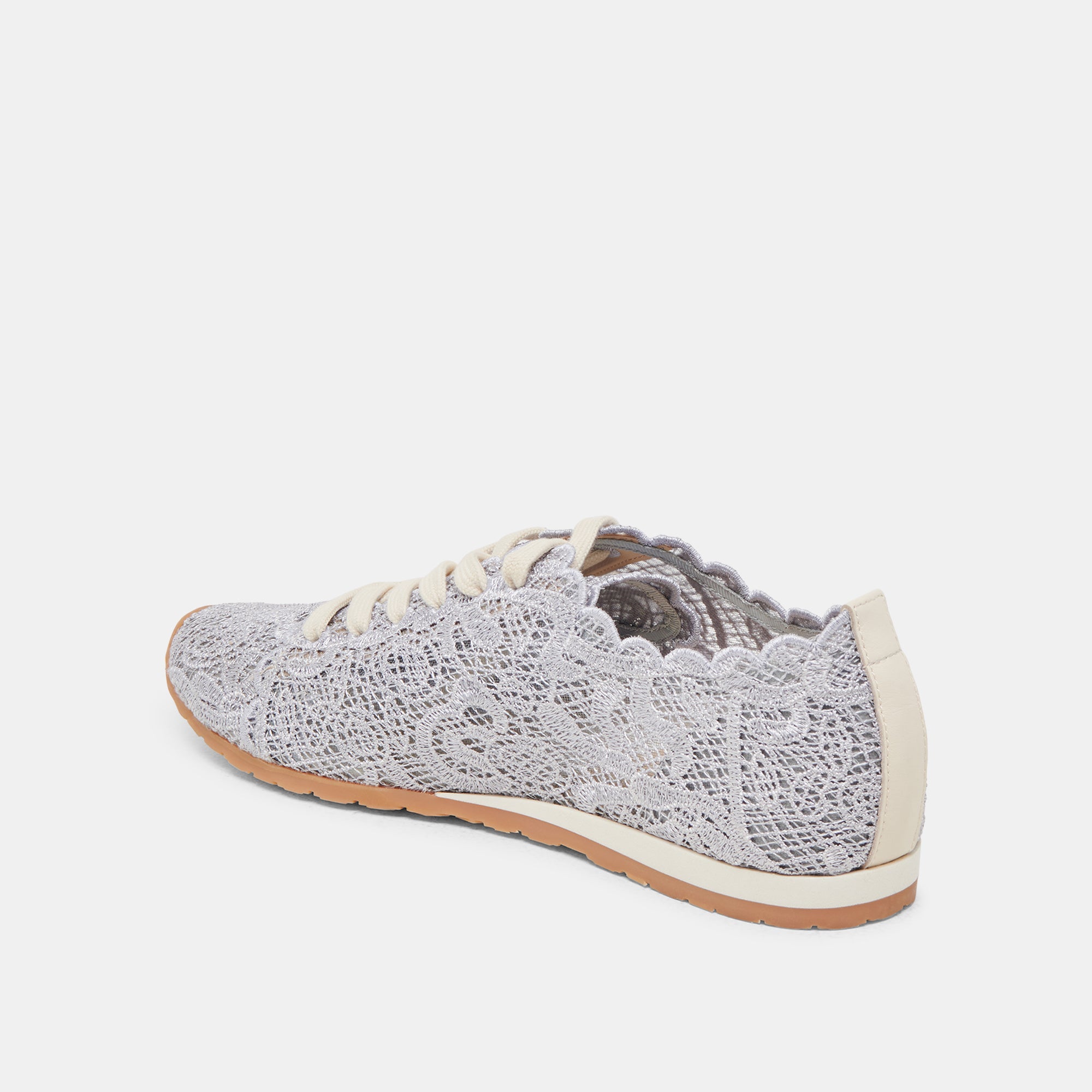 DAYANA SNEAKERS DUSTY BLUE LACE - view 7