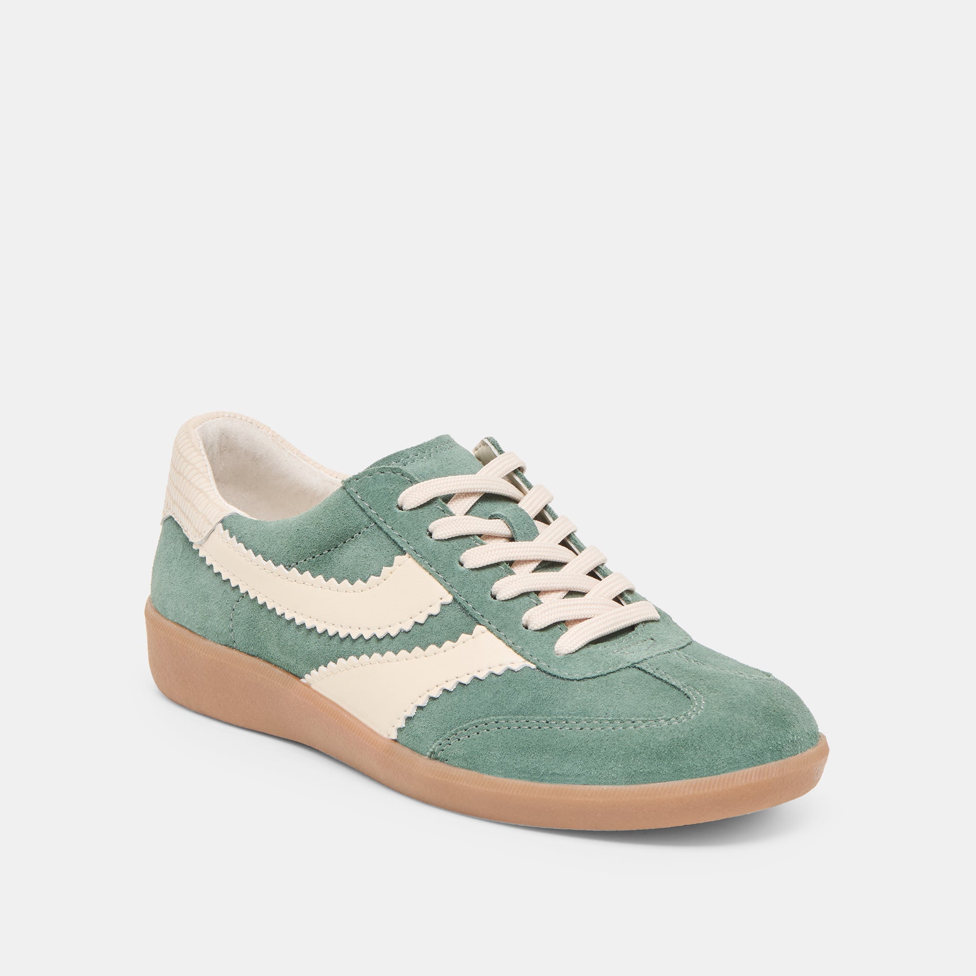 MERIT SNEAKERS DK GREEN SUEDE - view 2
