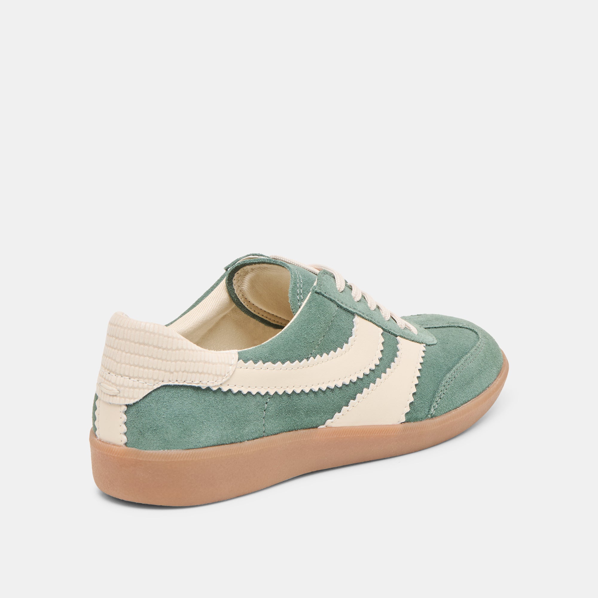 MERIT SNEAKERS DK GREEN SUEDE - view 3