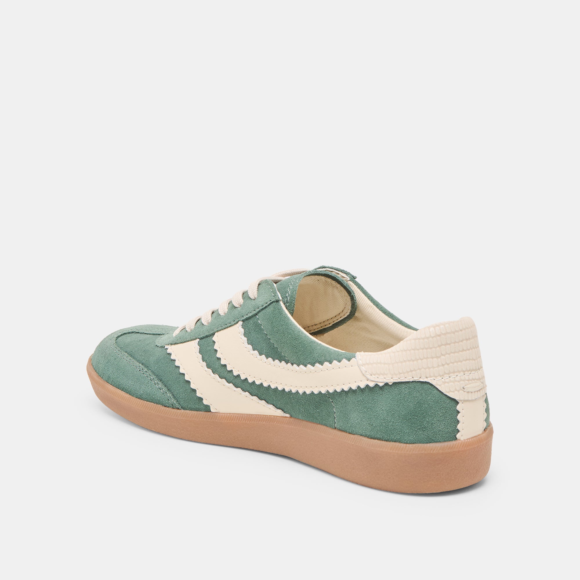 MERIT SNEAKERS DK GREEN SUEDE - view 5