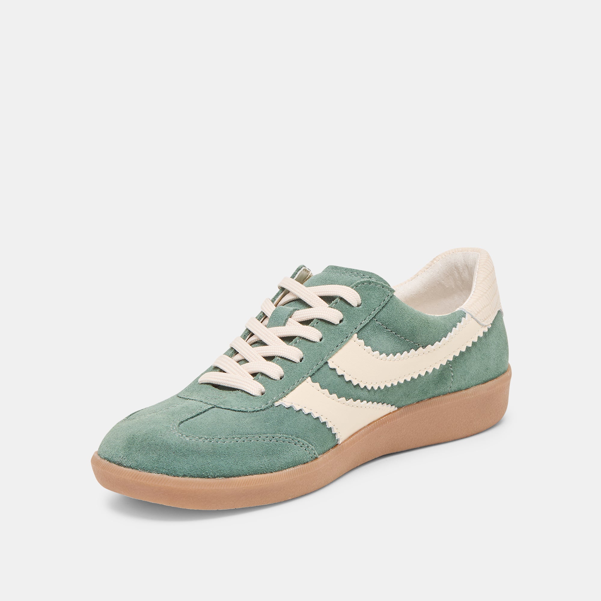 MERIT SNEAKERS DK GREEN SUEDE - view 4