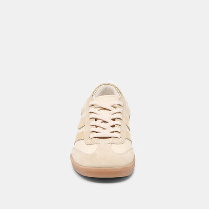 MERIT SNEAKERS WHITE GOLD LEATHER
