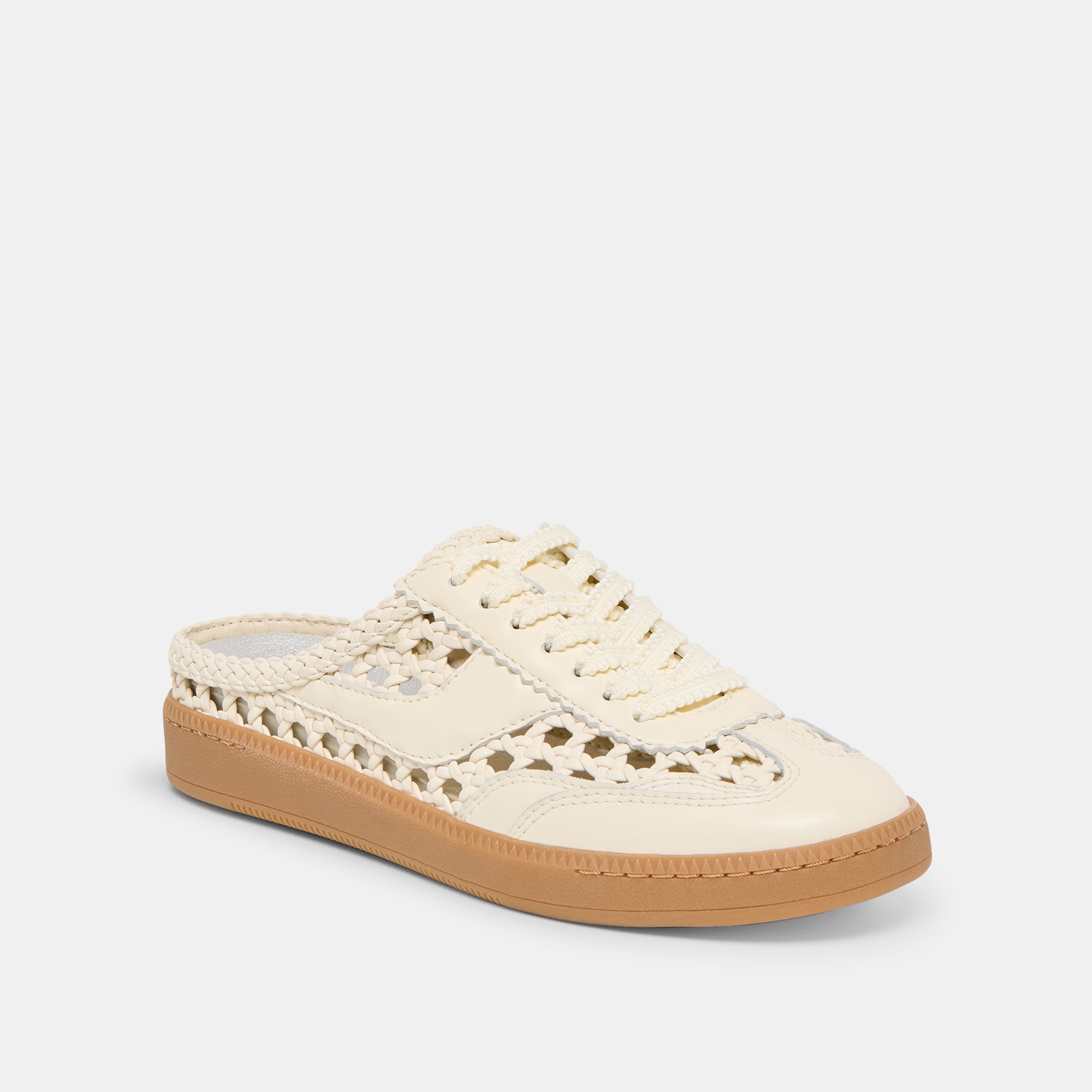 NOTICE SLIDE WOVEN SNEAKERS OFF WHITE WOVEN STELLA - view 3