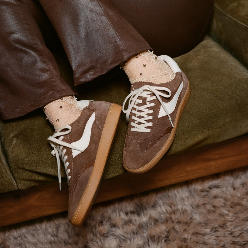 NOTICE SNEAKERS DK BROWN SUEDE