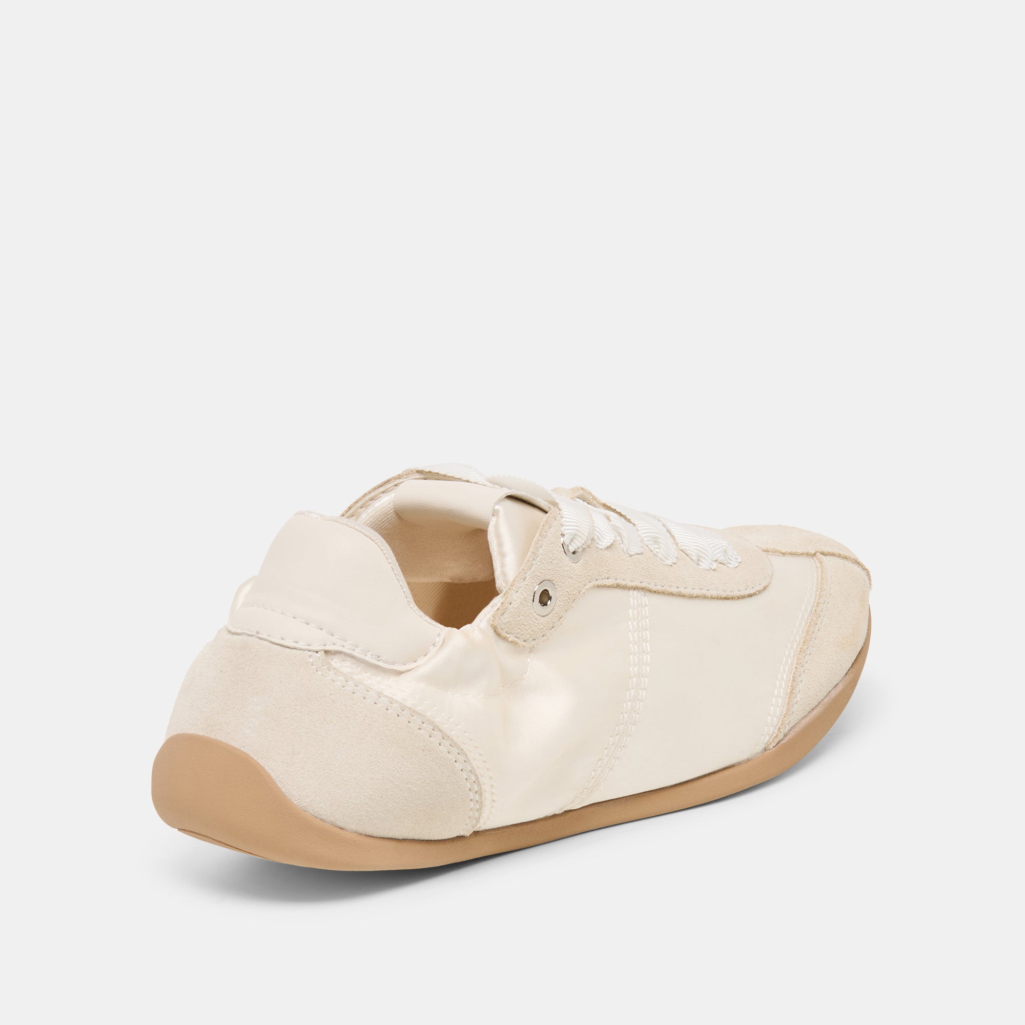 DAKODA SNEAKERS OFF WHITE SATIN - view 5
