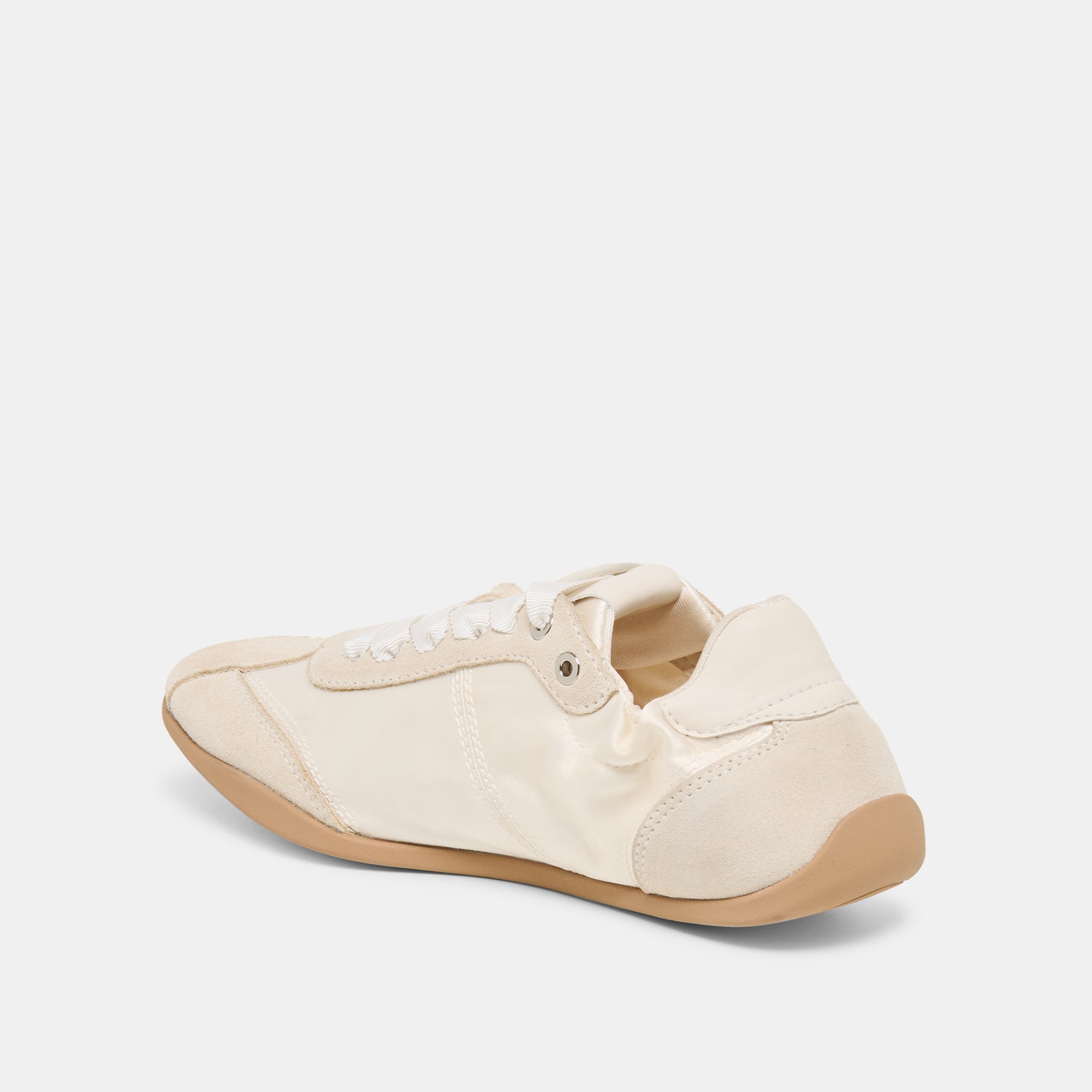 DAKODA SNEAKERS OFF WHITE SATIN - view 7