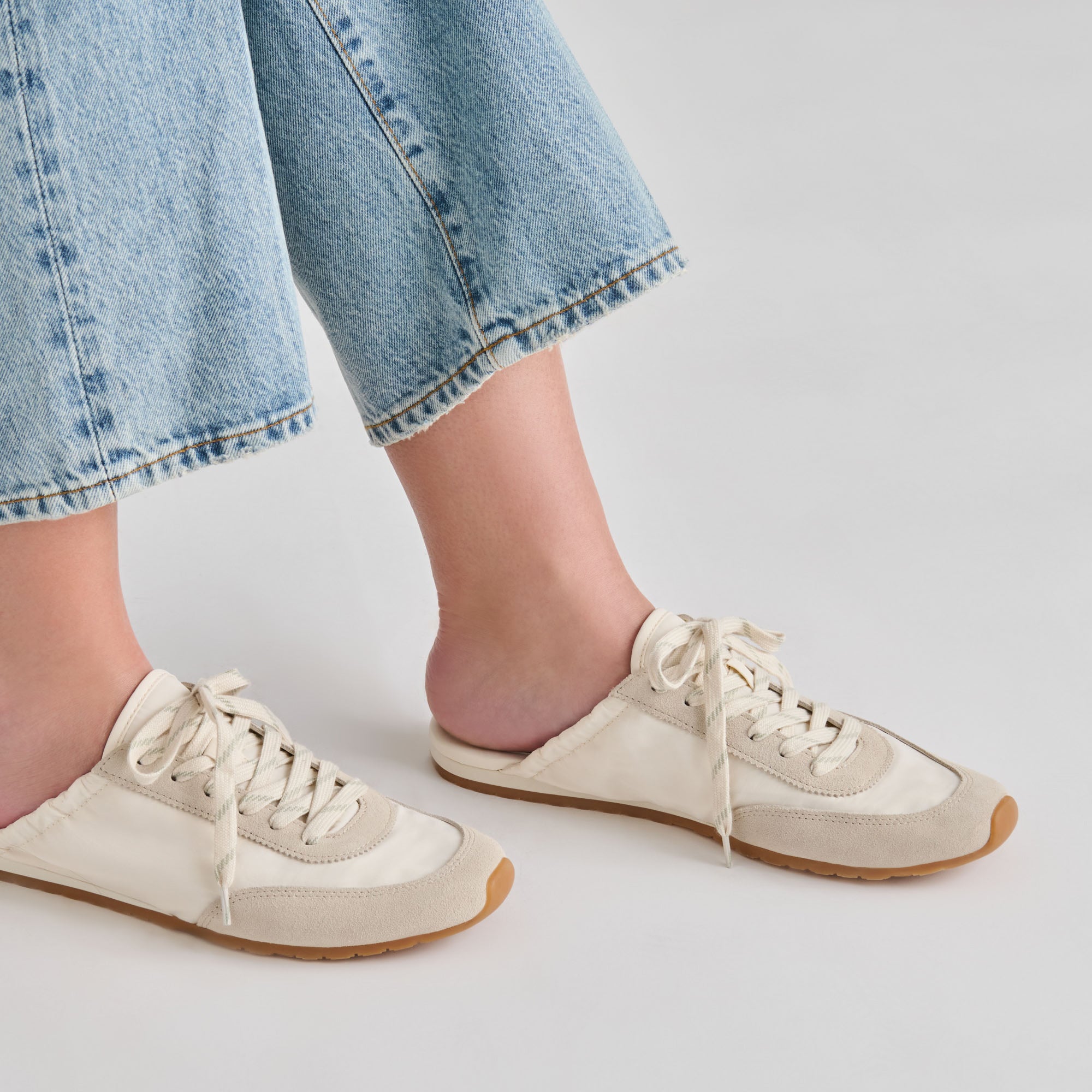 DARIS SNEAKERS WHITE NYLON - view 4