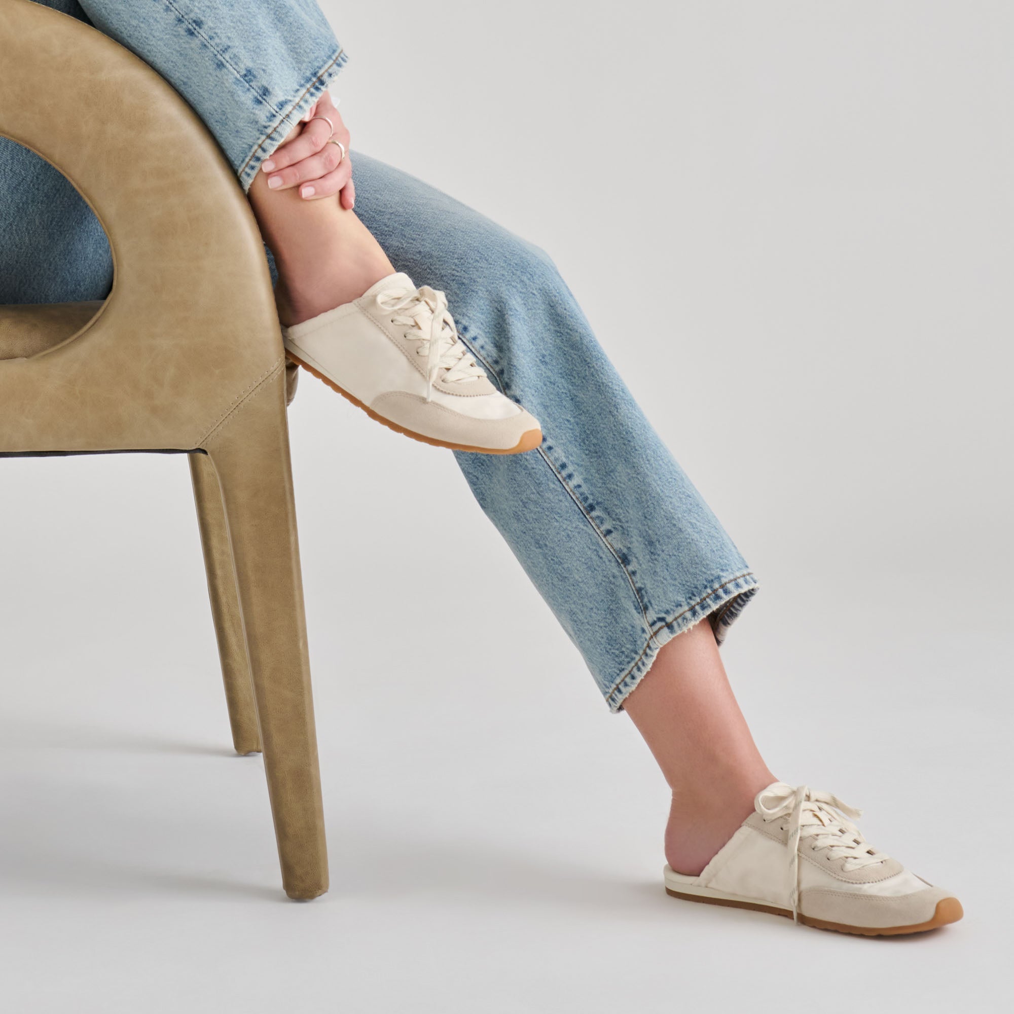 DARIS SNEAKERS WHITE NYLON - view 6