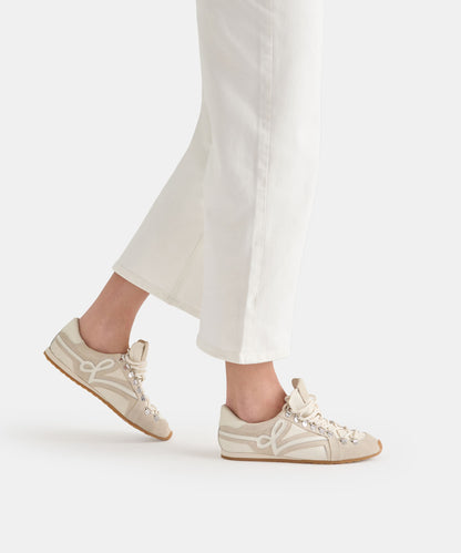 DEACON SNEAKERS IVORY SUEDE